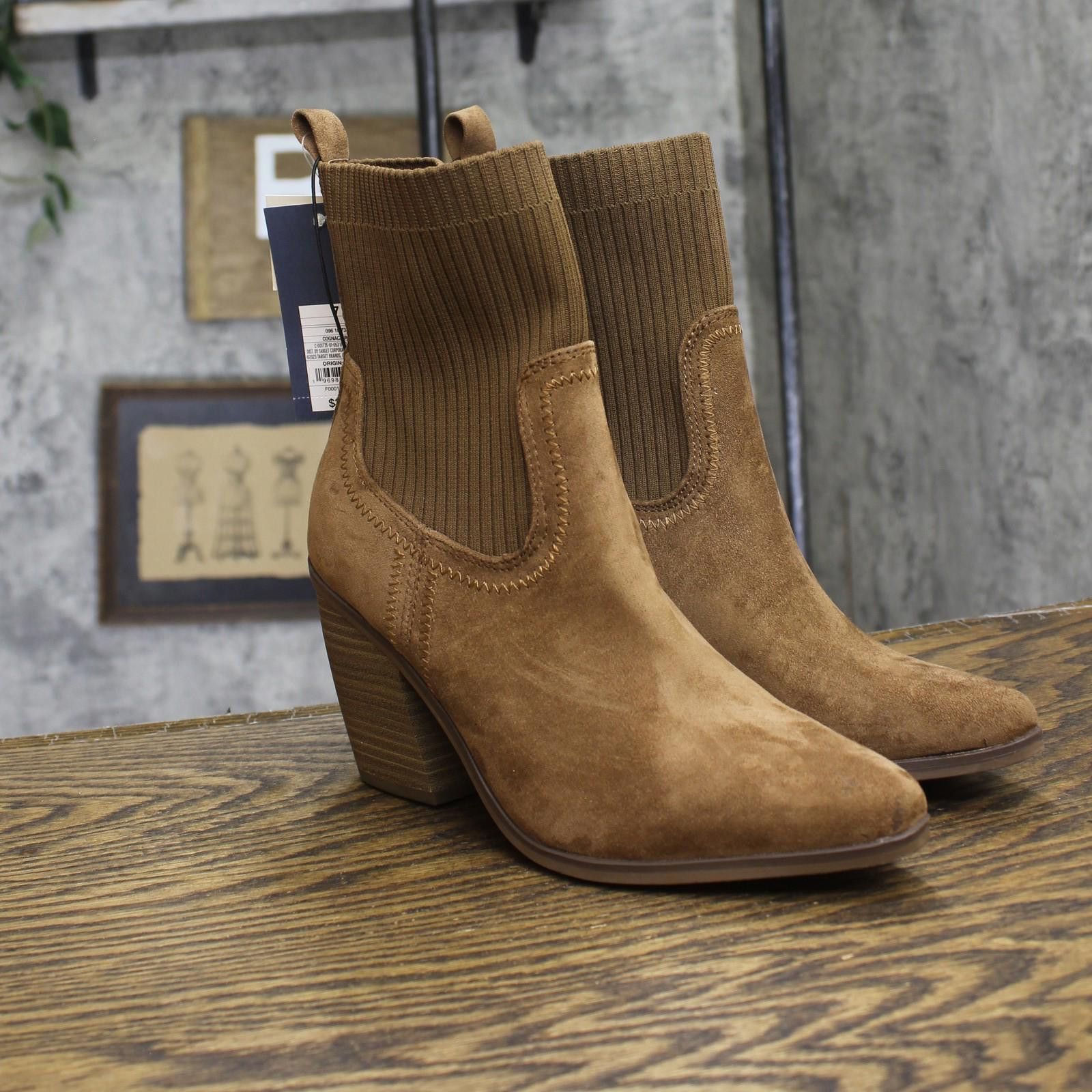 Other Nwt Universal Thread Ankle Boots 88225814 Cognac Brown 7m Size US 7 / IT 37 - 1 Thumbnail
