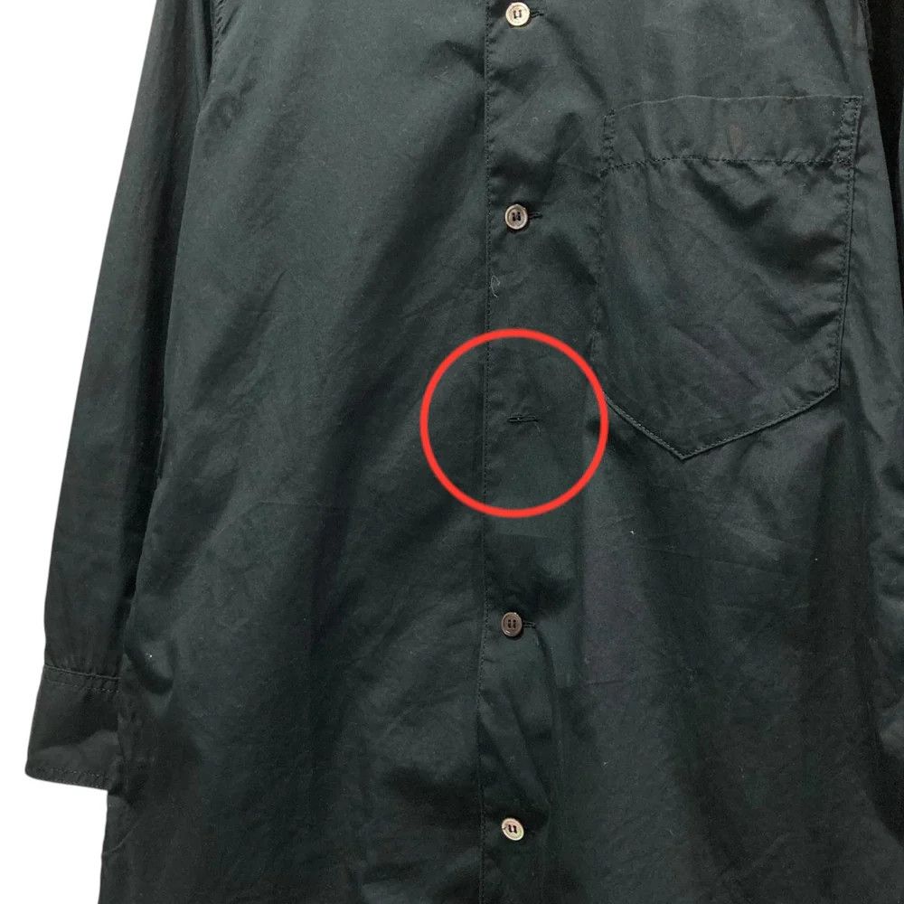 Yohji Yamamoto yohji yamamoto+noir hood shirt coat Size US S / EU 44-46 / 1 - 5 Thumbnail