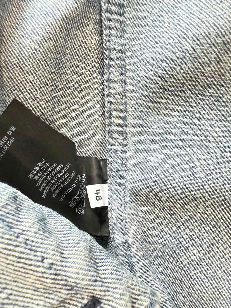Balenciaga Balenciaga Denim Jacket Size US M / EU 48-50 / 2 - 4 Thumbnail