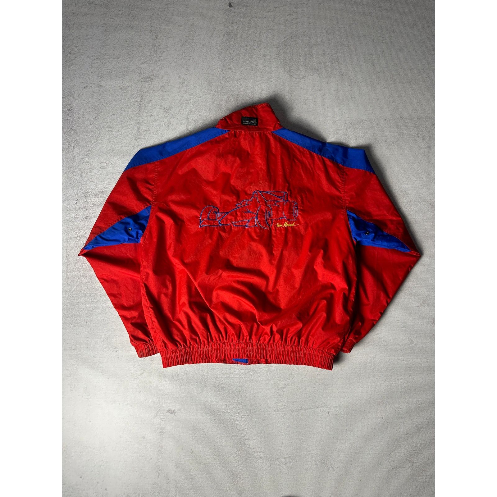 NASCAR Vintage Nascar Windbreaker Jacket For Men - Large Size Size US L / EU 52-54 / 3 - 2 Thumbnail