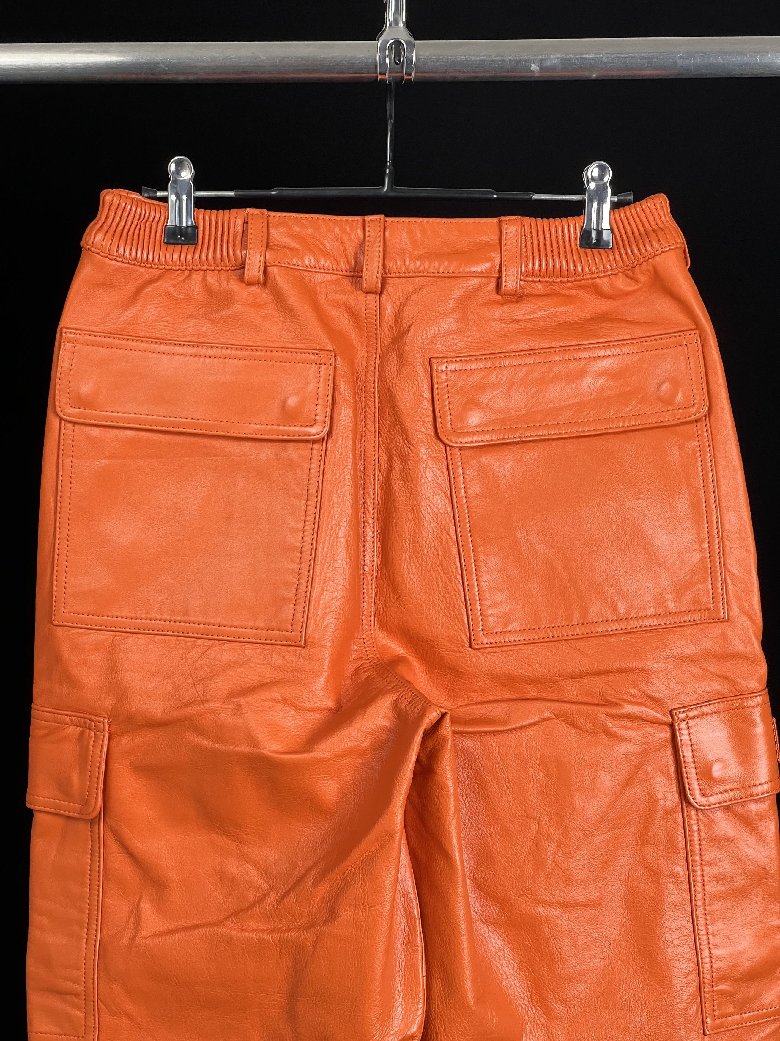 Supreme Brand New LEATHER CARGO PANT FW18 Size US 30 / EU 46 - 5 Thumbnail