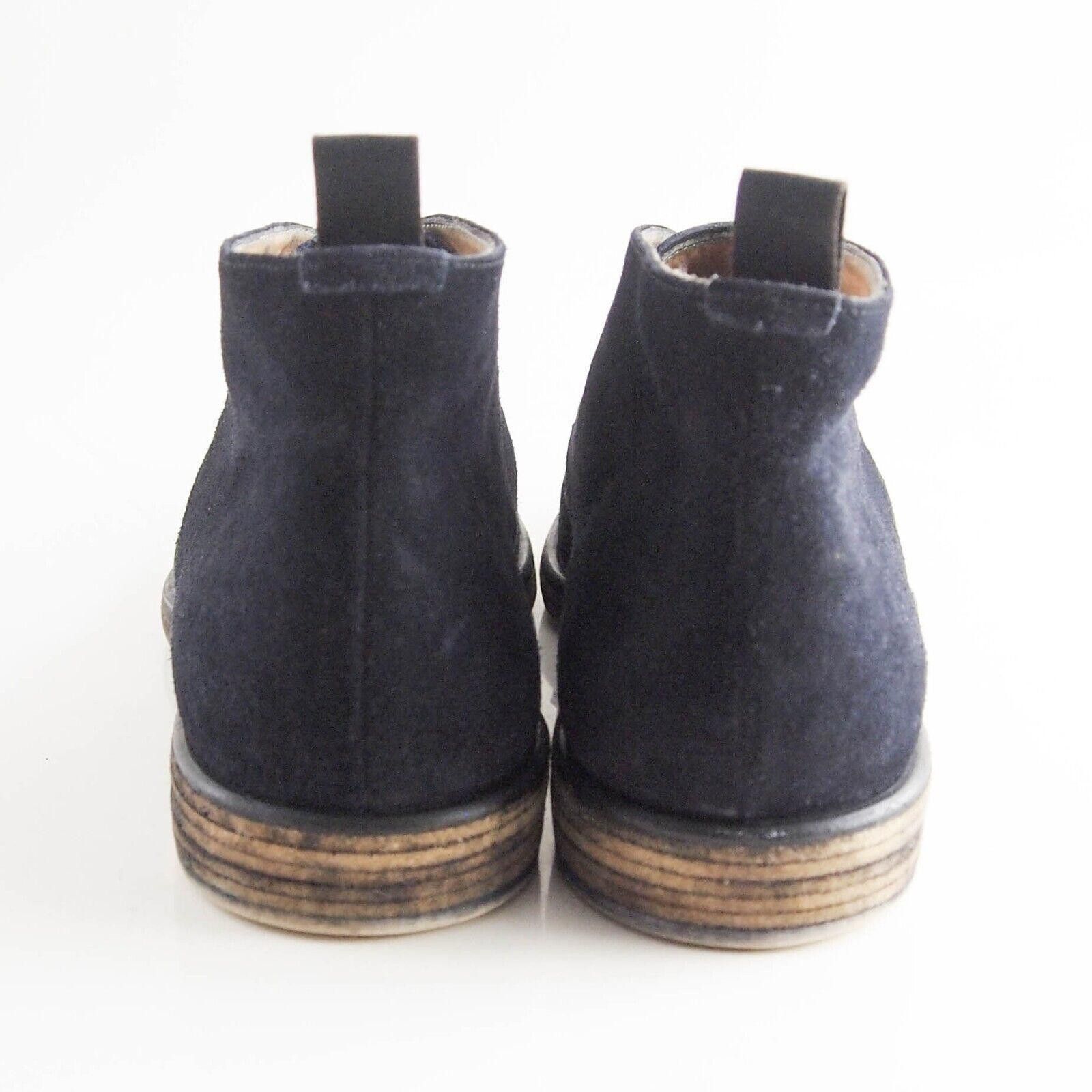 Giorgio Armani Giorgio Armani Chukka Boots Blue Suede Size US 10.5 EU 43.5 Size US 10.5 / EU 43-44 - 5 Thumbnail