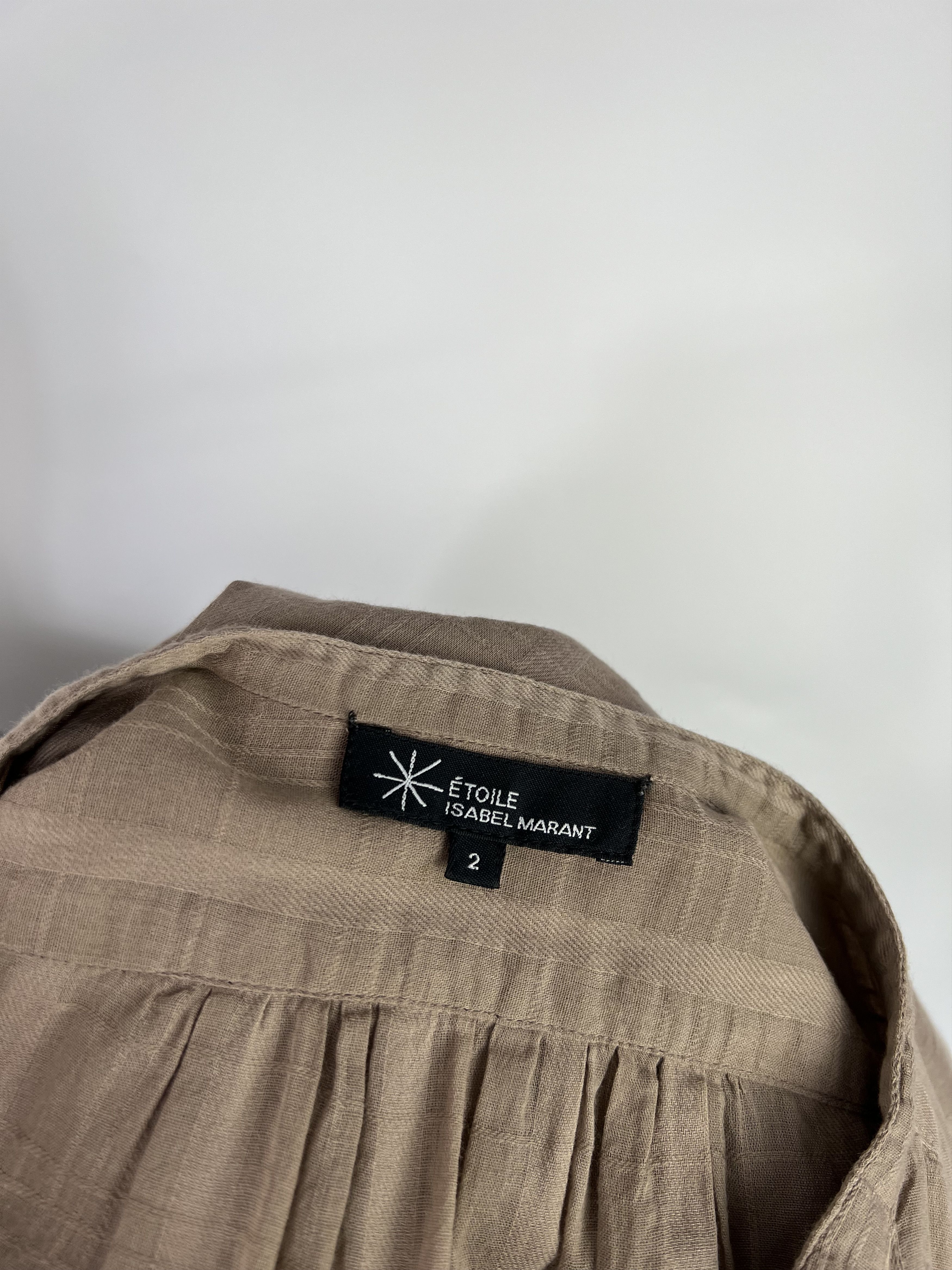Isabel Marant × Isabel Marant Etoile Isabel Marant Etoile Cotton Button Shirt Blouse Size 2 Size M / US 6-8 / IT 42-44 - 11 Thumbnail