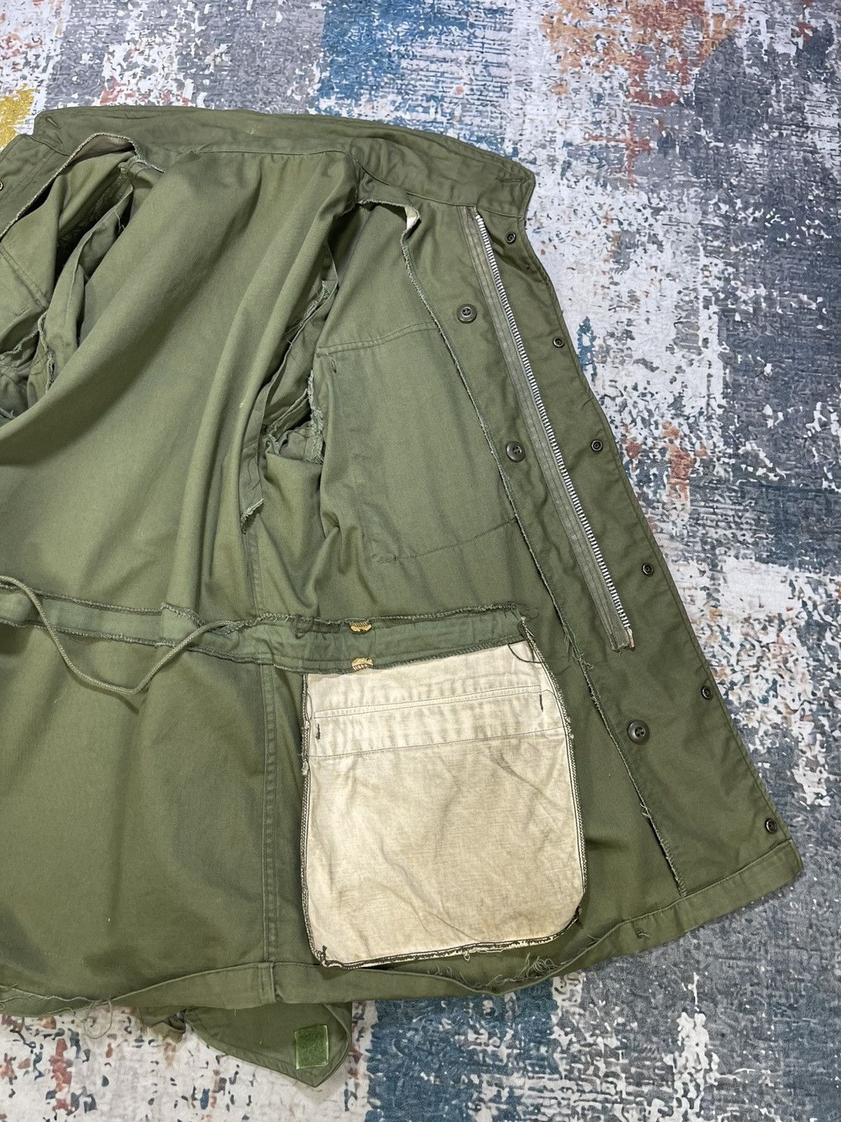 Vintage Vtg 60s OG Vietnam War Military M65 Jacket Size US S / EU 44-46 / 1 - 22 Thumbnail
