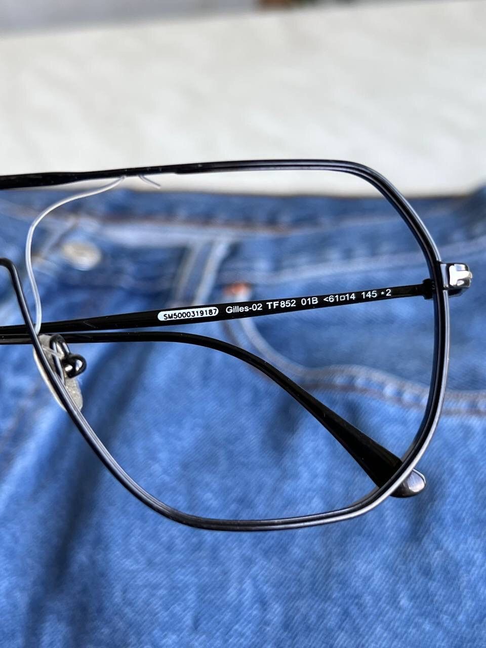 Tom Ford Vintage Tom Ford '00s Eyeglasses Sunglasses Frame TF852 10B Size ONE SIZE - 3 Thumbnail