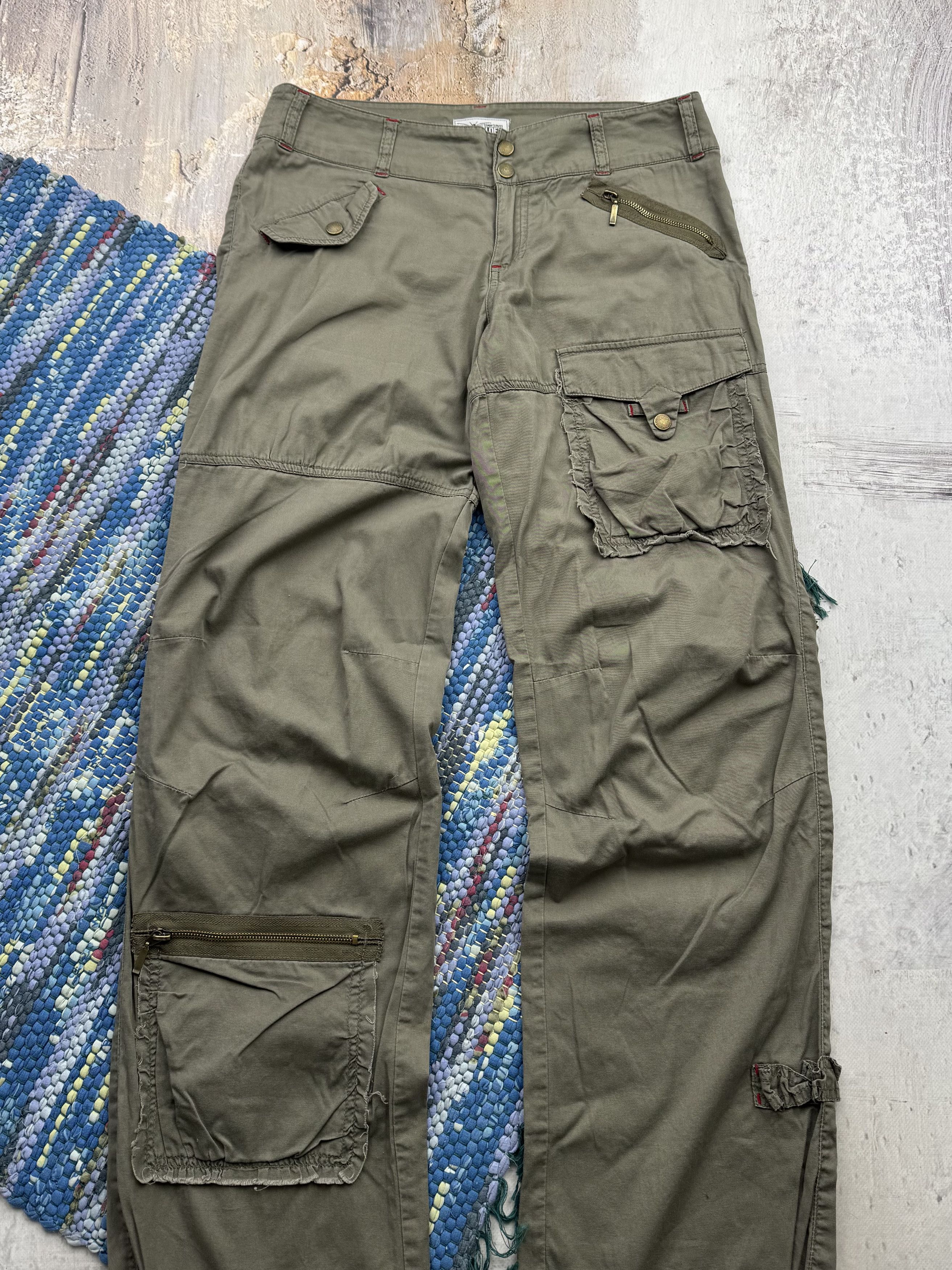 Vintage Vintage Wide Pants A621(385) Size US 30 / EU 46 - 2 Thumbnail