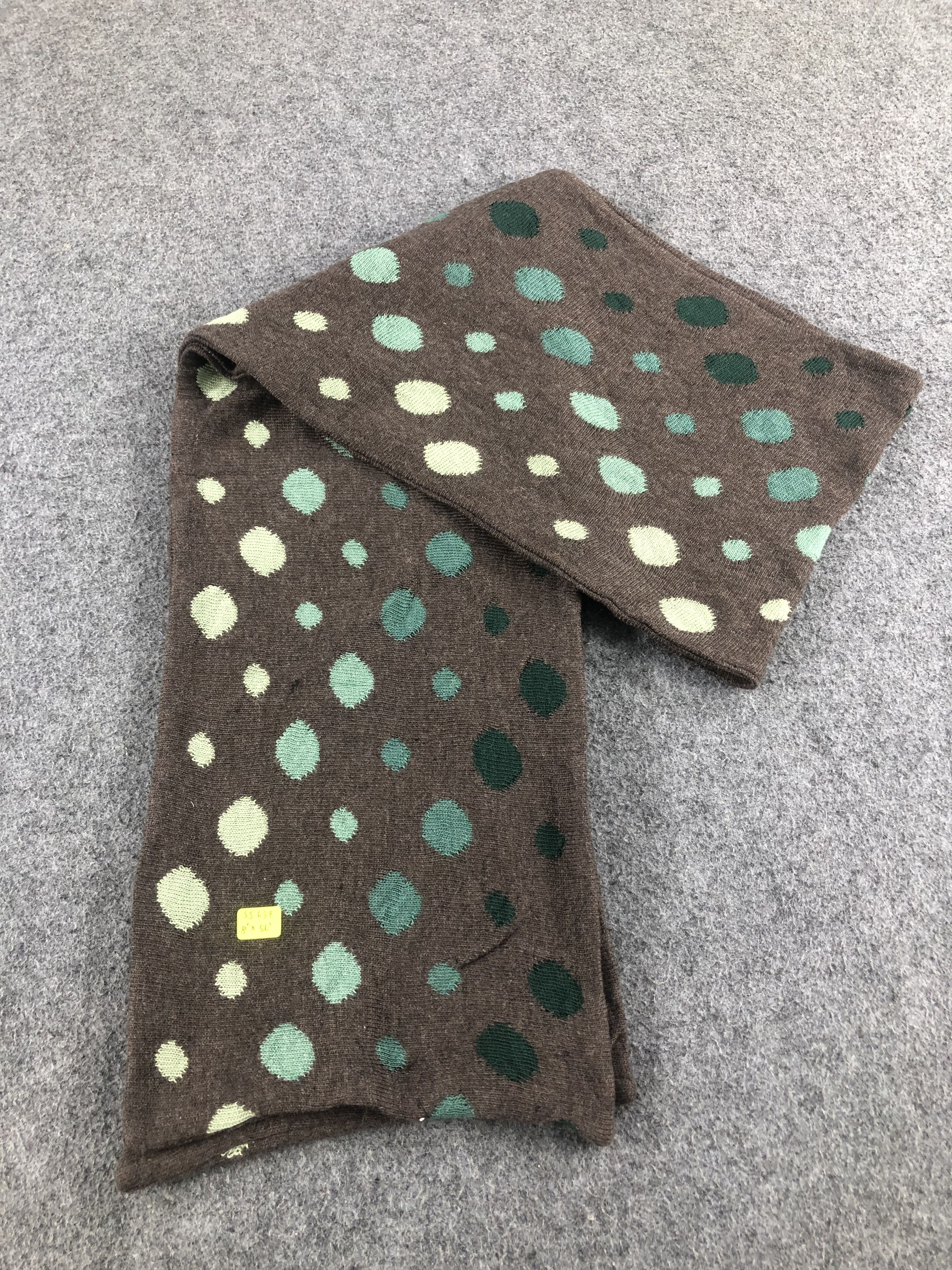 Kenzo Kenzo Polkadot Design Scarf / Muffler / Neckwear Size ONE SIZE - 5 Thumbnail