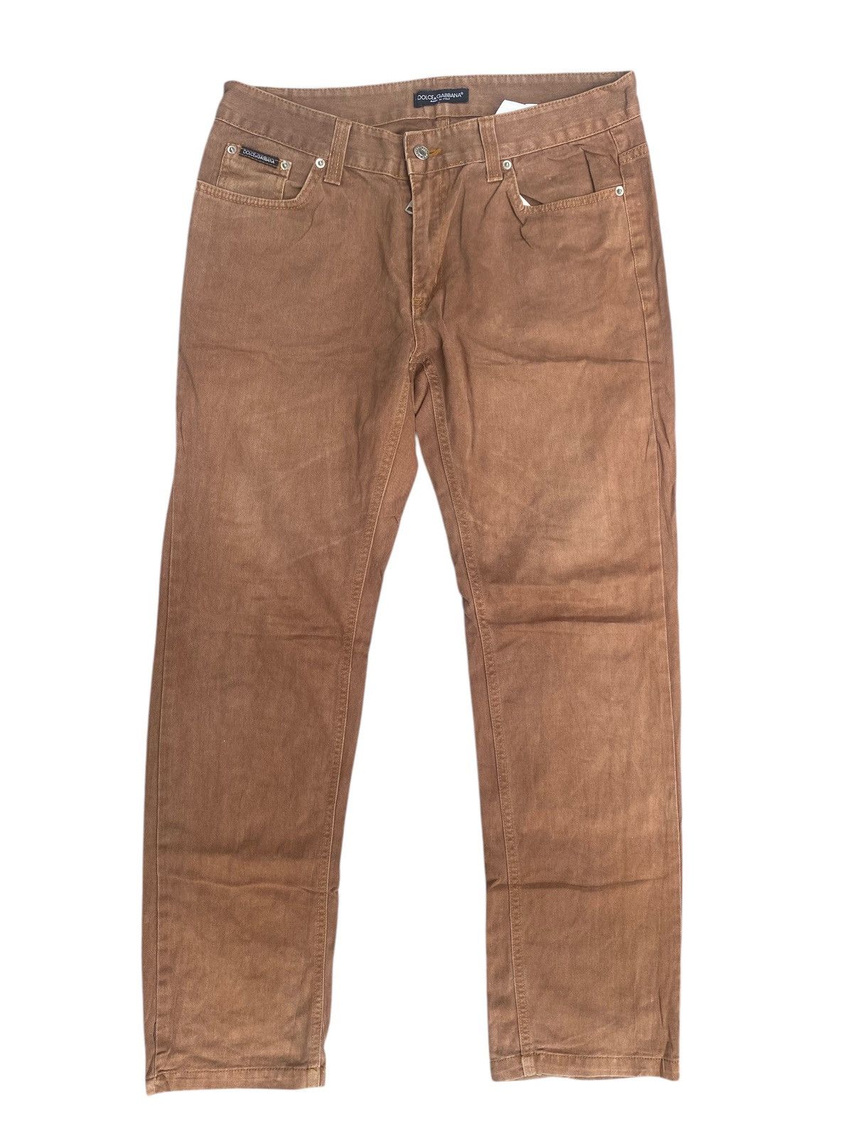 Designer × Dolce & Gabbana Dolce & Gabbana Straight Cut Denim Size US 34 / EU 50 - 1 Thumbnail