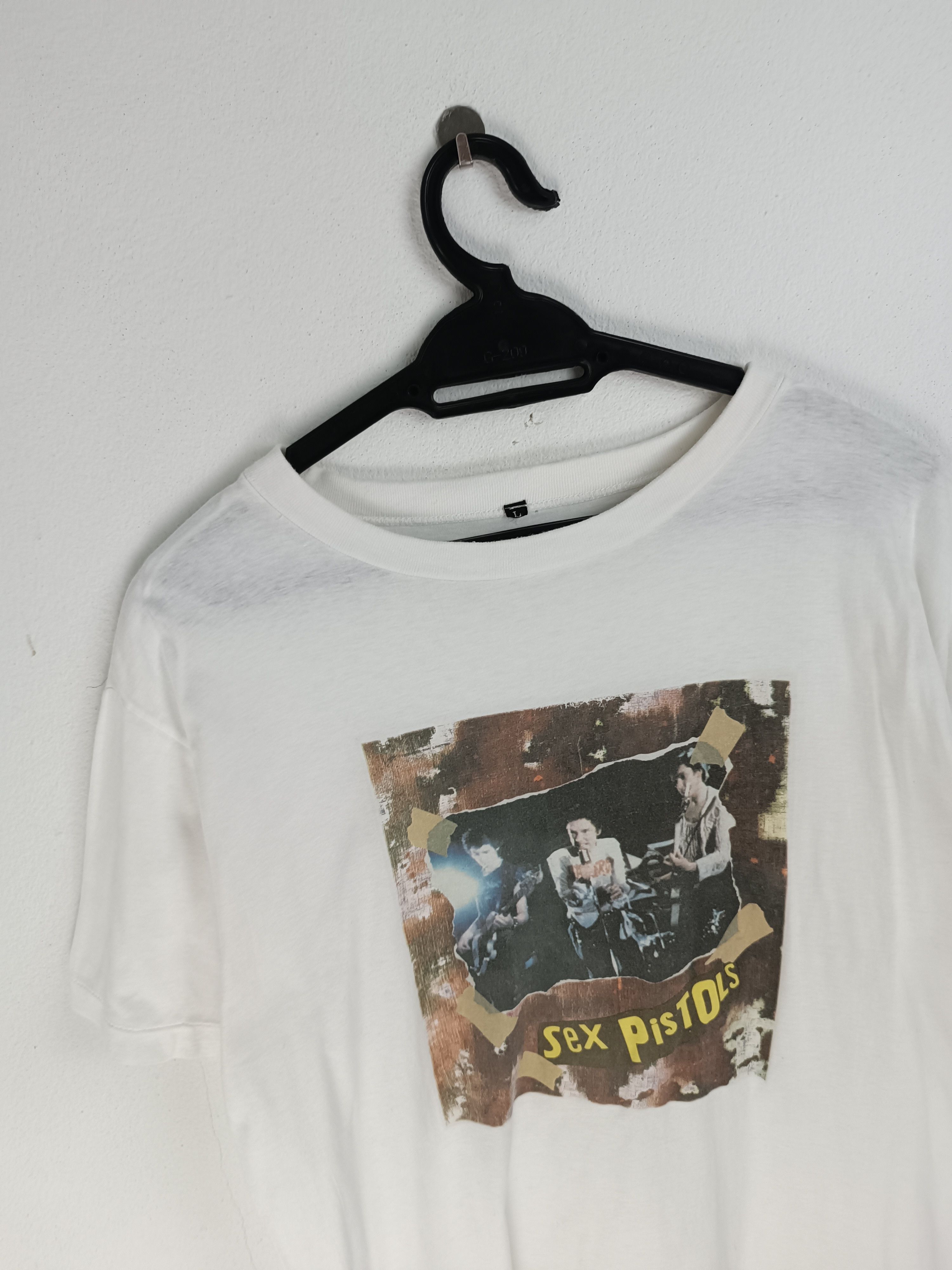 Band Tees VINTAGE 90'S SEX PISTOLS PUNK ANARCHY IN THE UK VERY RARE Ts Size US M / EU 48-50 / 2 - 5 Thumbnail