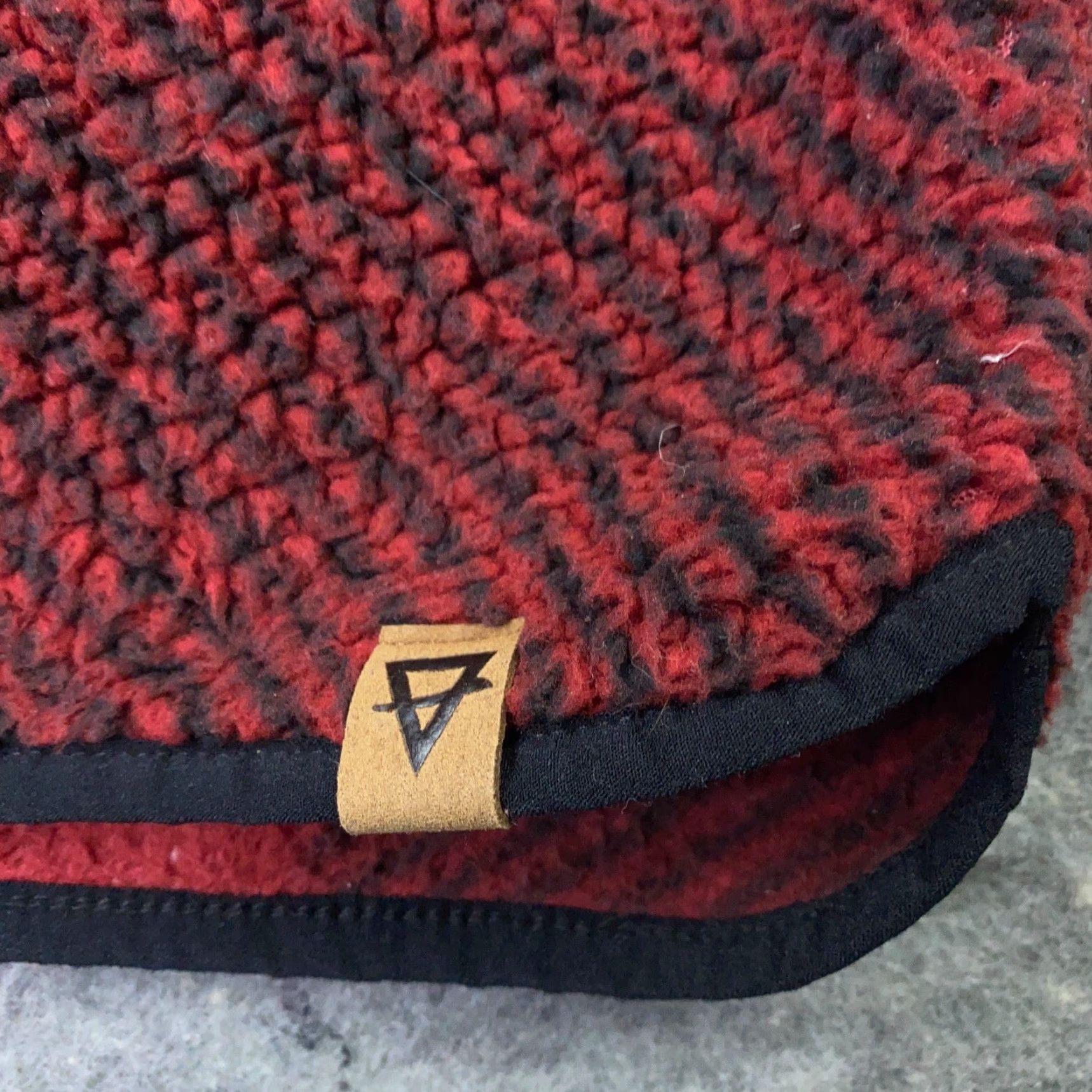 Vintage VINTAGE Life Integrity Earth Womens Pullover Medium Red Fleece Buffalo Plaid 1/4 Zip Size M / US 6-8 / IT 42-44 - 6 Thumbnail