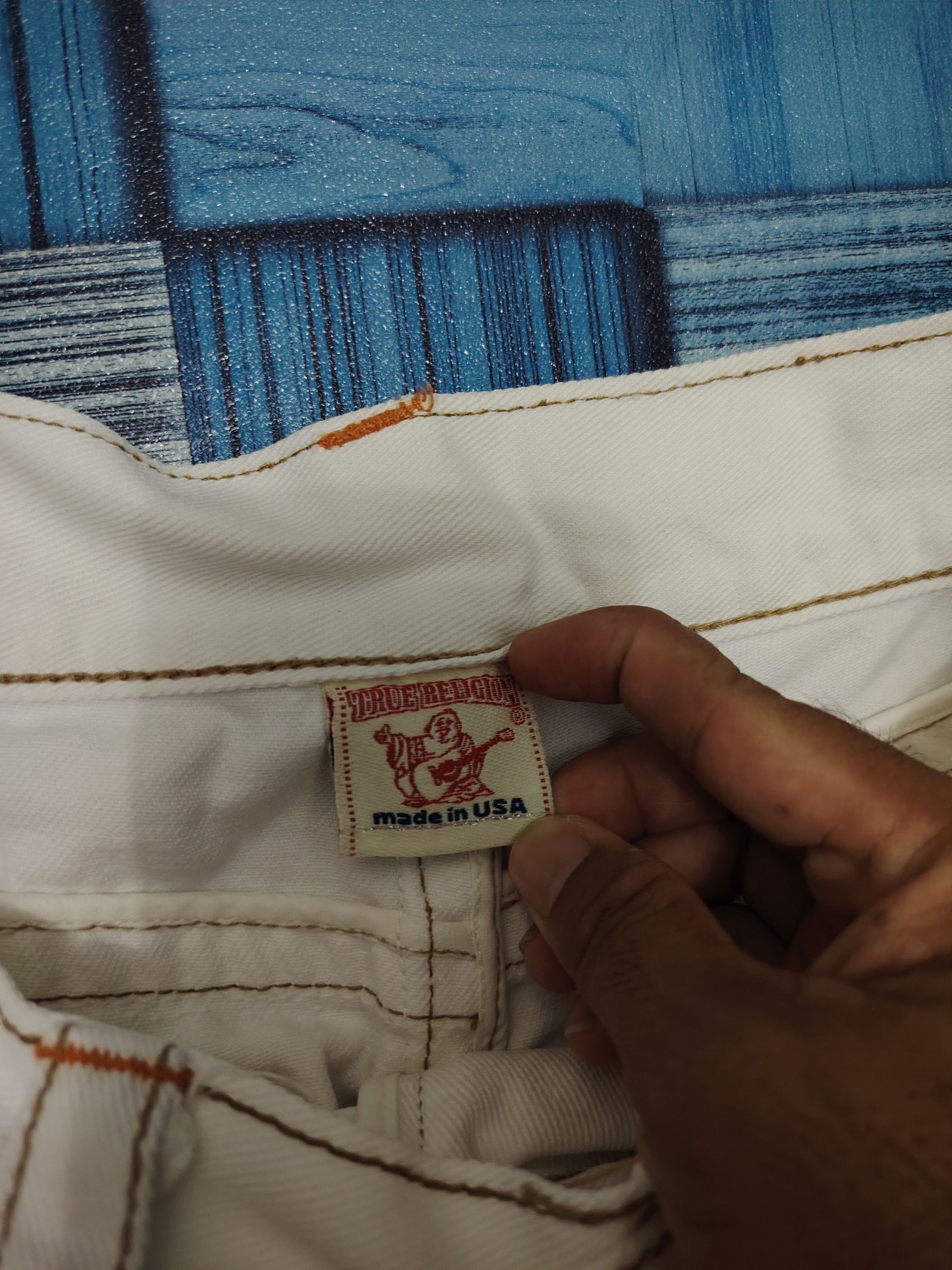 True Religion × Vintage 💥Insane💥 Damage True Religion Jeans Size US 29 - 11 Thumbnail
