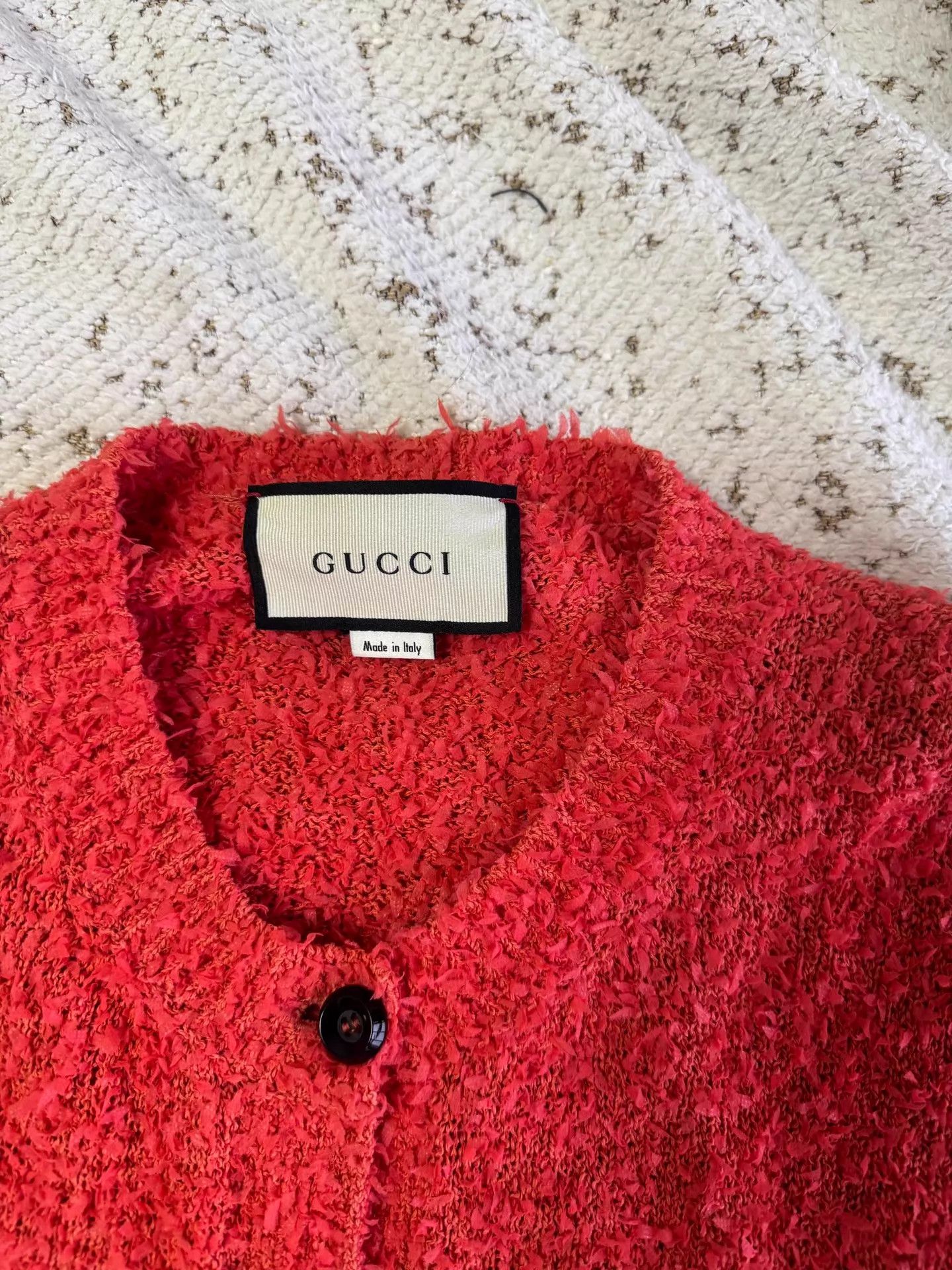 Gucci Gucci Tangerine Cardigan L Size L / US 10 / IT 46 - 2 Thumbnail