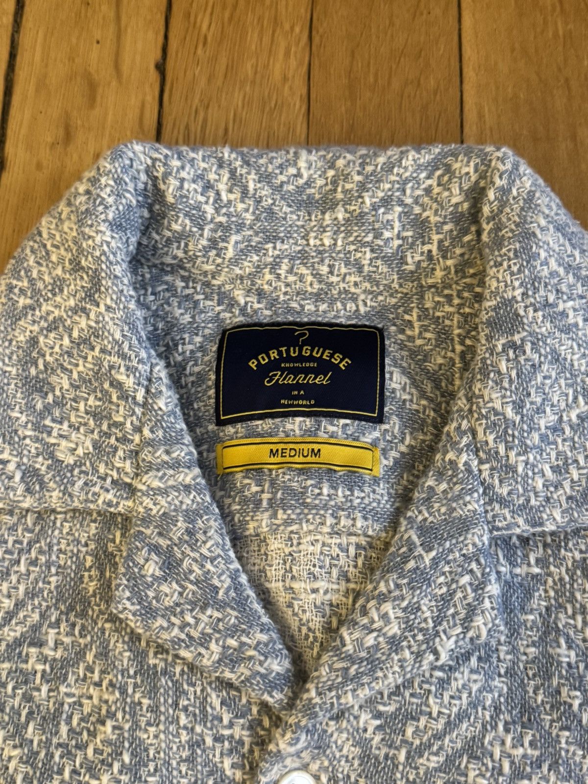 Portuguese Flannel Camp Collar Button Up Size US M / EU 48-50 / 2 - 4 Thumbnail