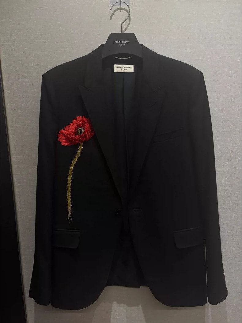 Saint Laurent Paris Saint laurent paris Yi Zhi Hua blazer 2506-Nextarrow Size 48R - 1 Thumbnail