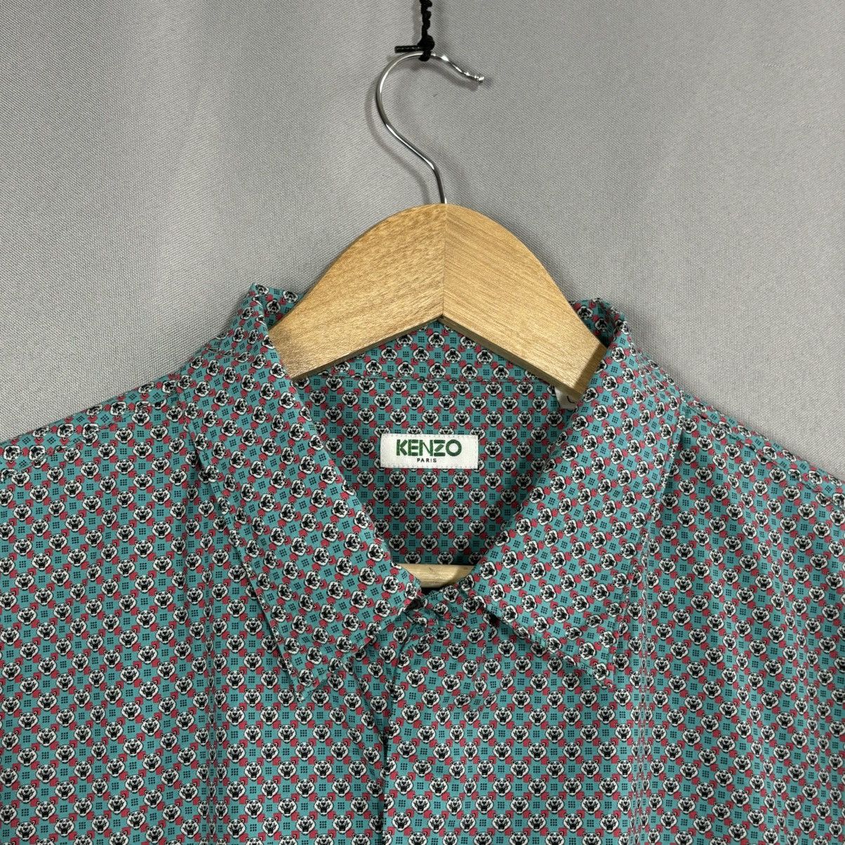 Kenzo Kenzo shirt button up luxury monogram Large vintage rare Size US L / EU 52-54 / 3 - 4 Thumbnail