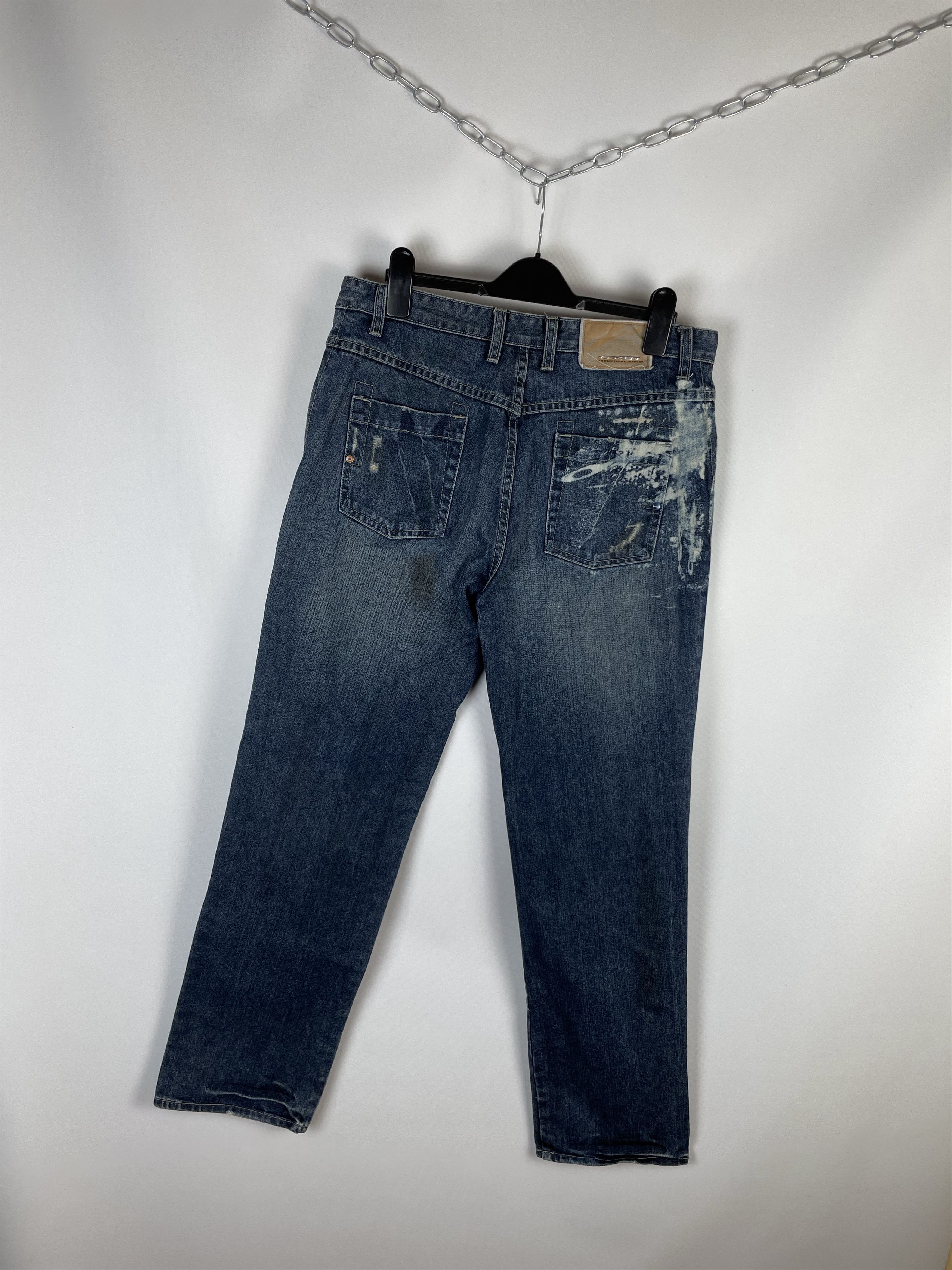 Oakley OAKLEY Denim Distressed Jeans Size US 34 / EU 50 - 2 Thumbnail