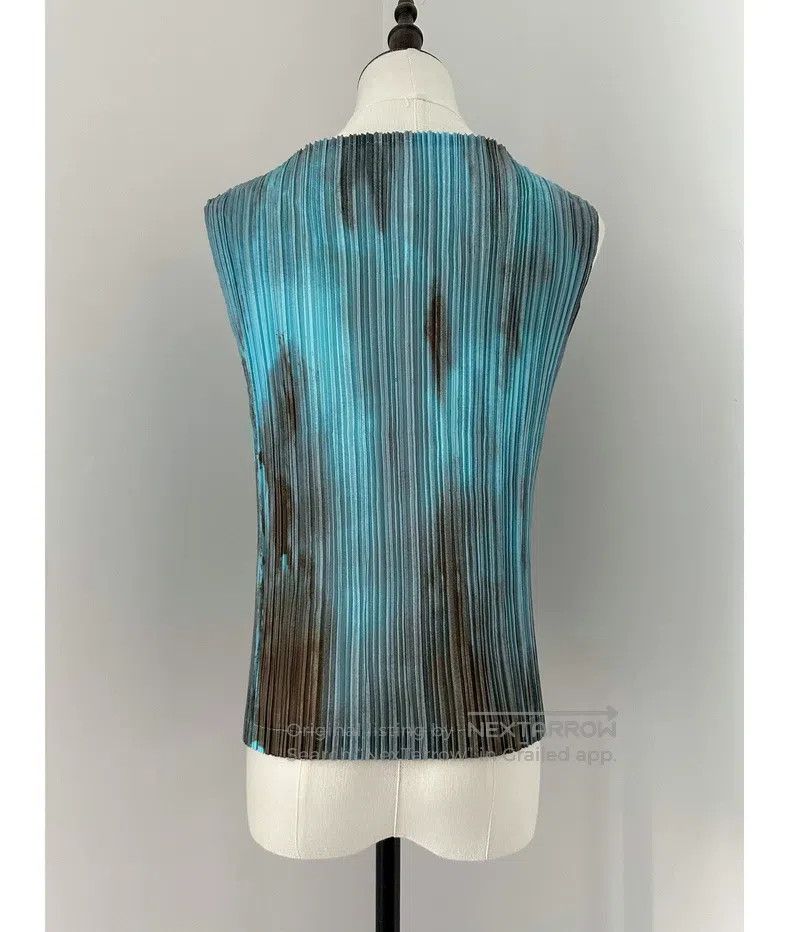 Issey Miyake Issey Miyake Blue Vest Size M / US 6-8 / IT 42-44 - 7 Thumbnail