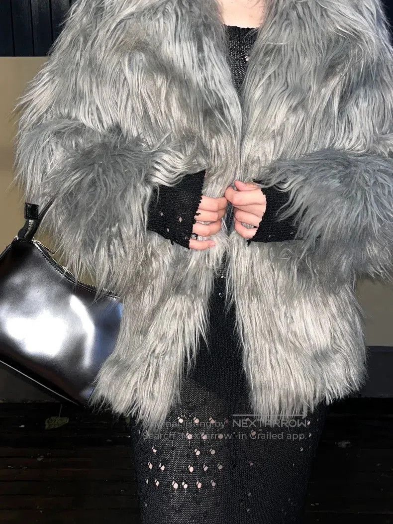 Dries Van Noten Dries Van Noten 2013 Faux Fur Coat L. Size US L / EU 52-54 / 3 - 1 Thumbnail