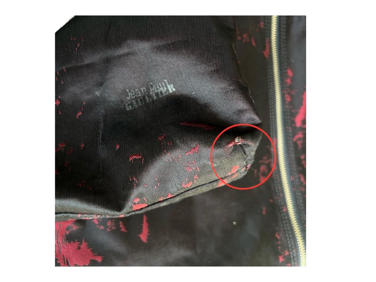 Jean Paul Gaultier Vintage Jean Paul Gaultier JPG Gothic Art Zip Tote Bag Size ONE SIZE - 9 Thumbnail