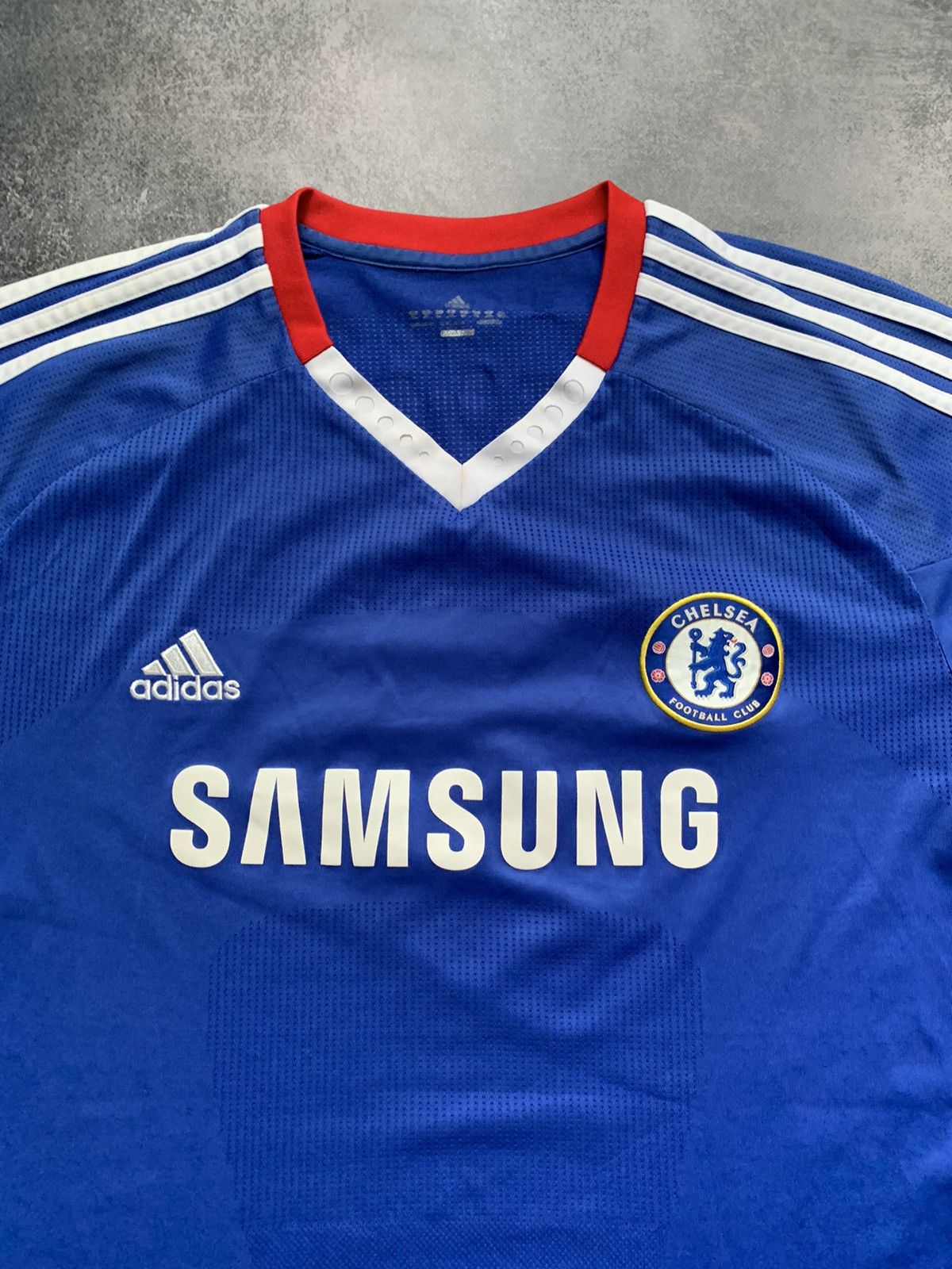 Adidas × Chelsea Soccer Adidas Chelsea 2010/2011 Home Shirt Soccer Jersey Football Size US XL / EU 56 / 4 - 6 Thumbnail