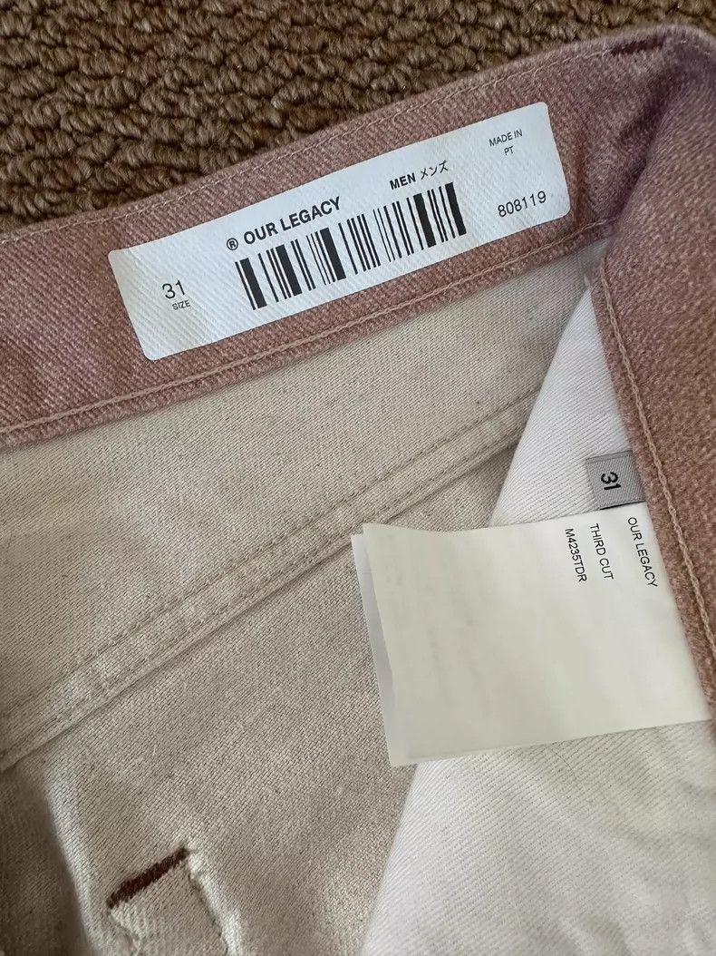 Our Legacy our legacy Pink digital printed jeans 2505-Nextarrow Size US 31 - 4 Thumbnail
