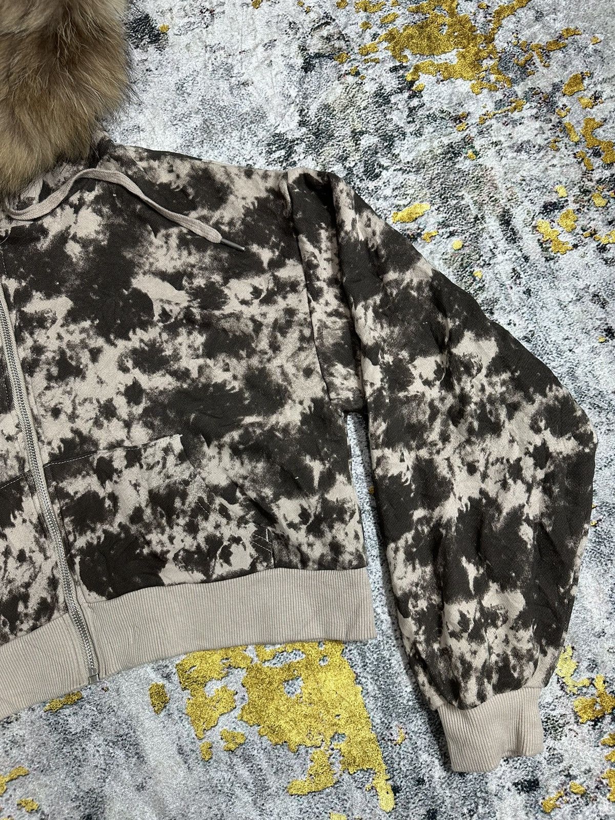 20471120 CROPPED STYLE JAPAN WEGO FUR ZIP HOODIE Size M / US 6-8 / IT 42-44 - 4 Thumbnail