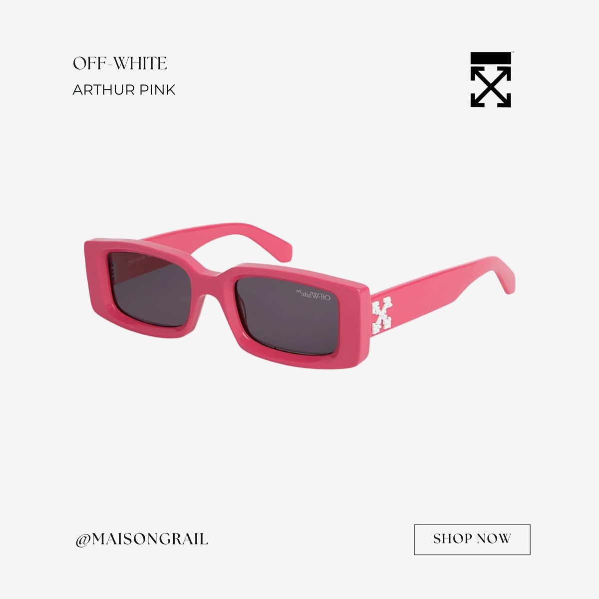 Off-White OFF WHITE ARTHUR SUNGLASSES Size ONE SIZE - 1 Thumbnail