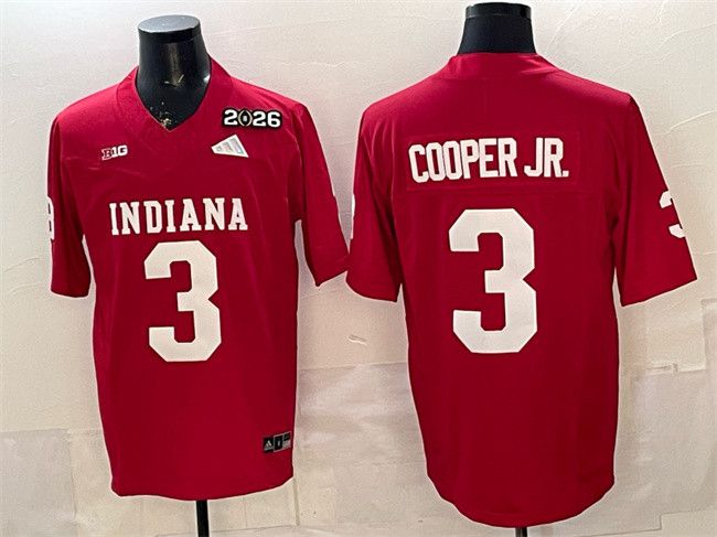 Other Men's Indiana Hoosiers #3 Omar Cooper Jr. Red Jersey Size US L / EU 52-54 / 3 - 1 Thumbnail