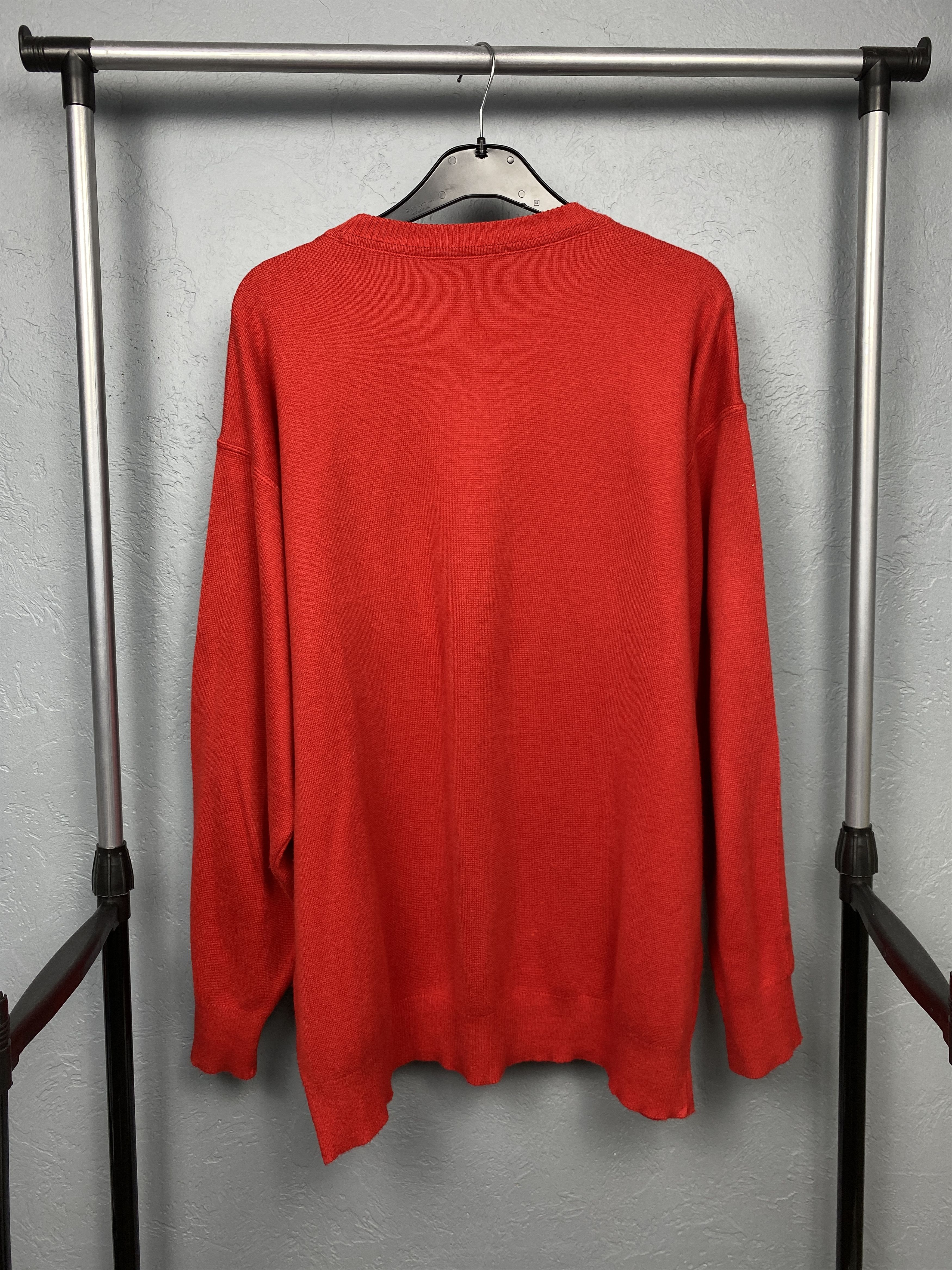 Carlo Colucci Carlo Colucci Vintage Mens Knit Crew Neck Sweater Size US XL / EU 56 / 4 - 7 Thumbnail