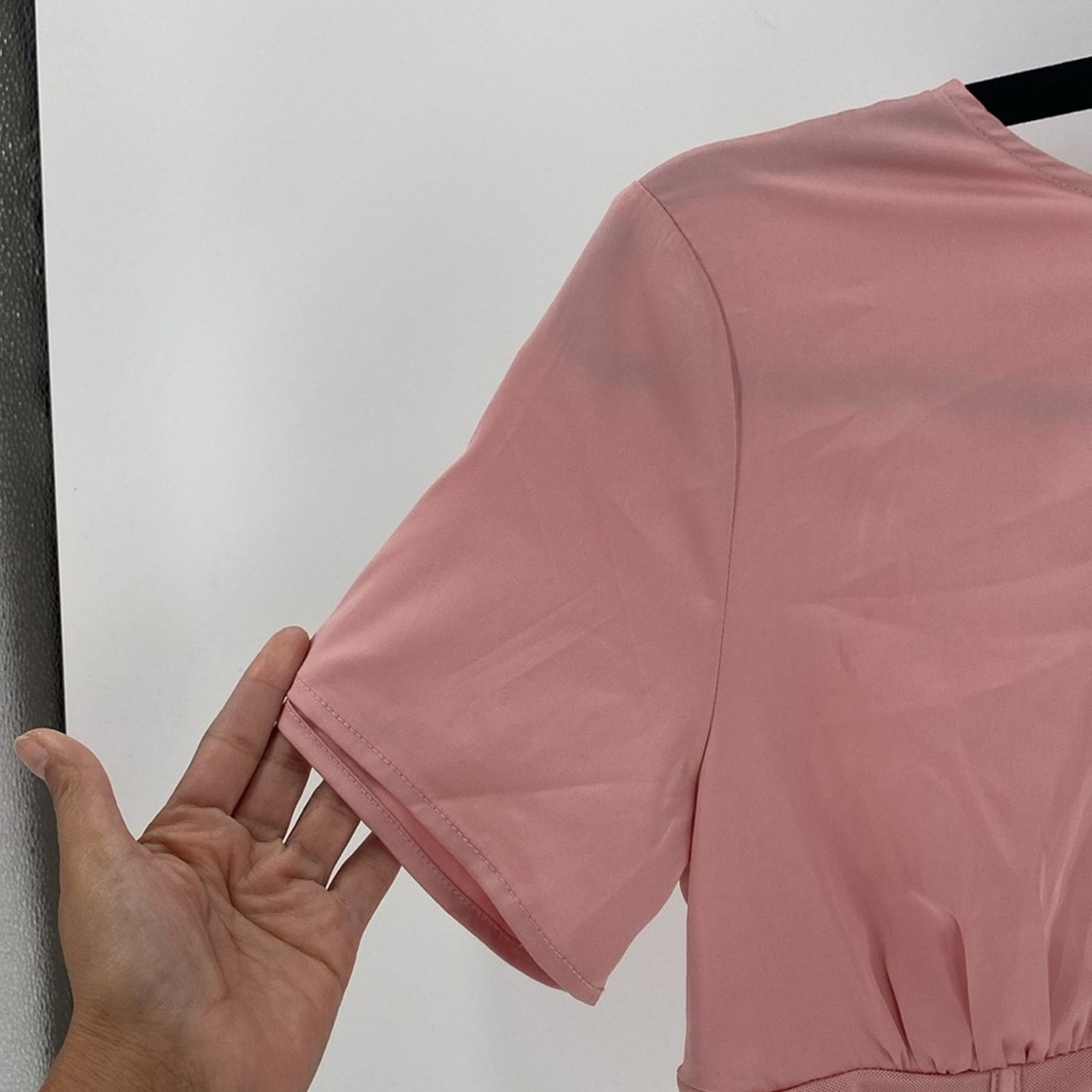 Other ShineStar pink cropped bendable boning sheer coquette top Size S / US 4 / IT 40 - 2 Thumbnail