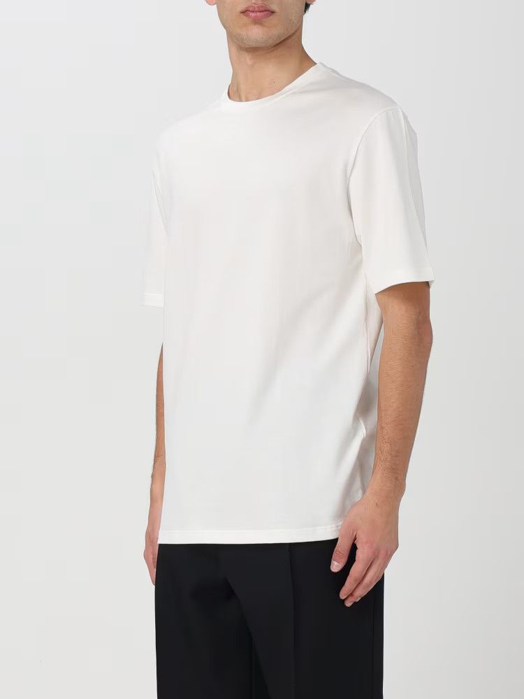 Jil Sander o1y1124 Short Sleeves T-Shirt With Print in White Size US XL / EU 56 / 4 - 4 Thumbnail