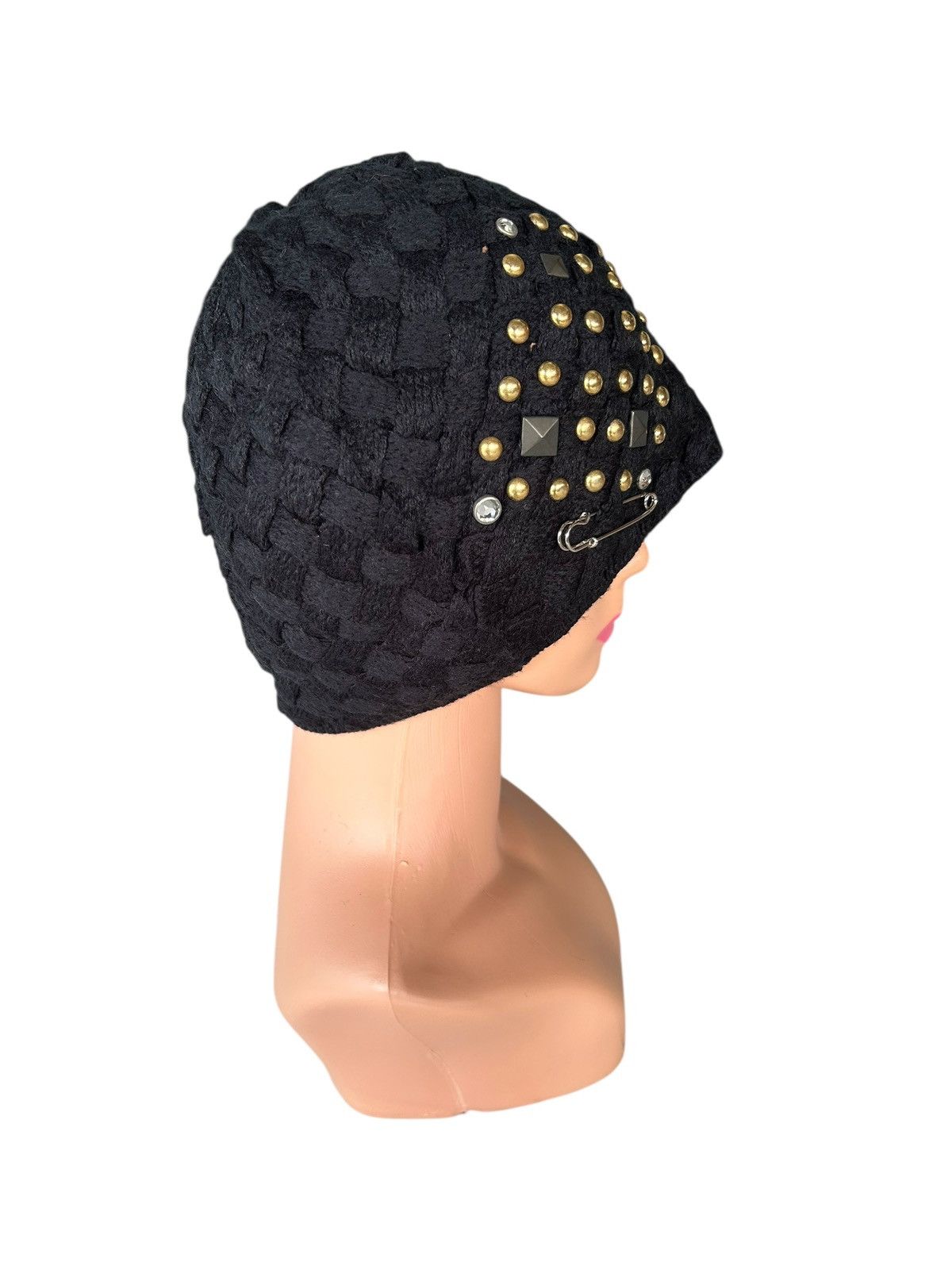 Japanese Brand × Kapital × Vintage Japanese Punk Bondage Style Knitt Beanie Hats Size ONE SIZE - 2 Thumbnail