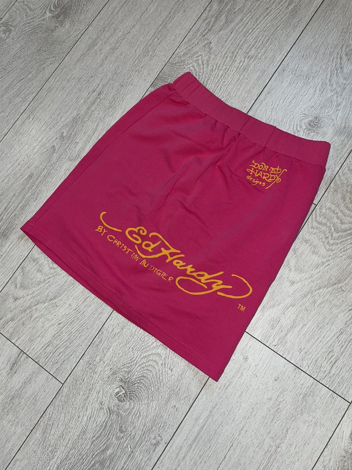 Christian Audigier × Ed Hardy Skirt Ed Hardy by Christian Audiger Y2K Size 34" / US 12 / IT 48 - 2 Thumbnail