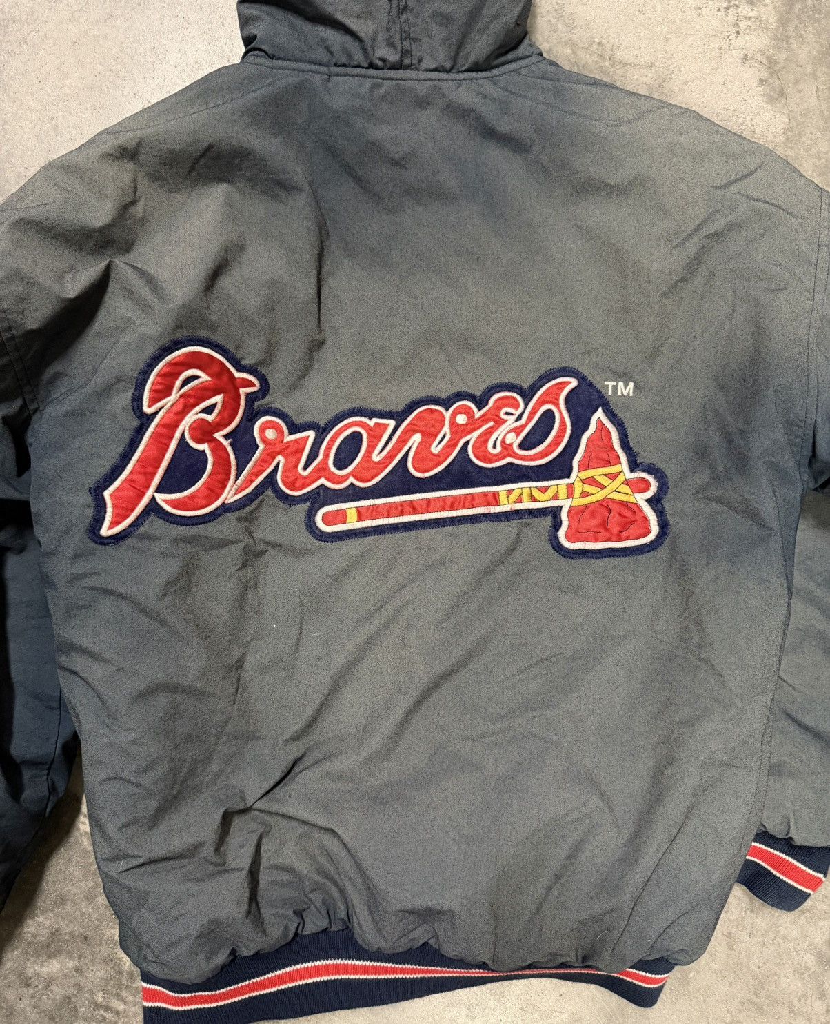 Other Vintage 90s Atlanta Braves Starter Jacket Size US S / EU 44-46 / 1 - 7 Thumbnail