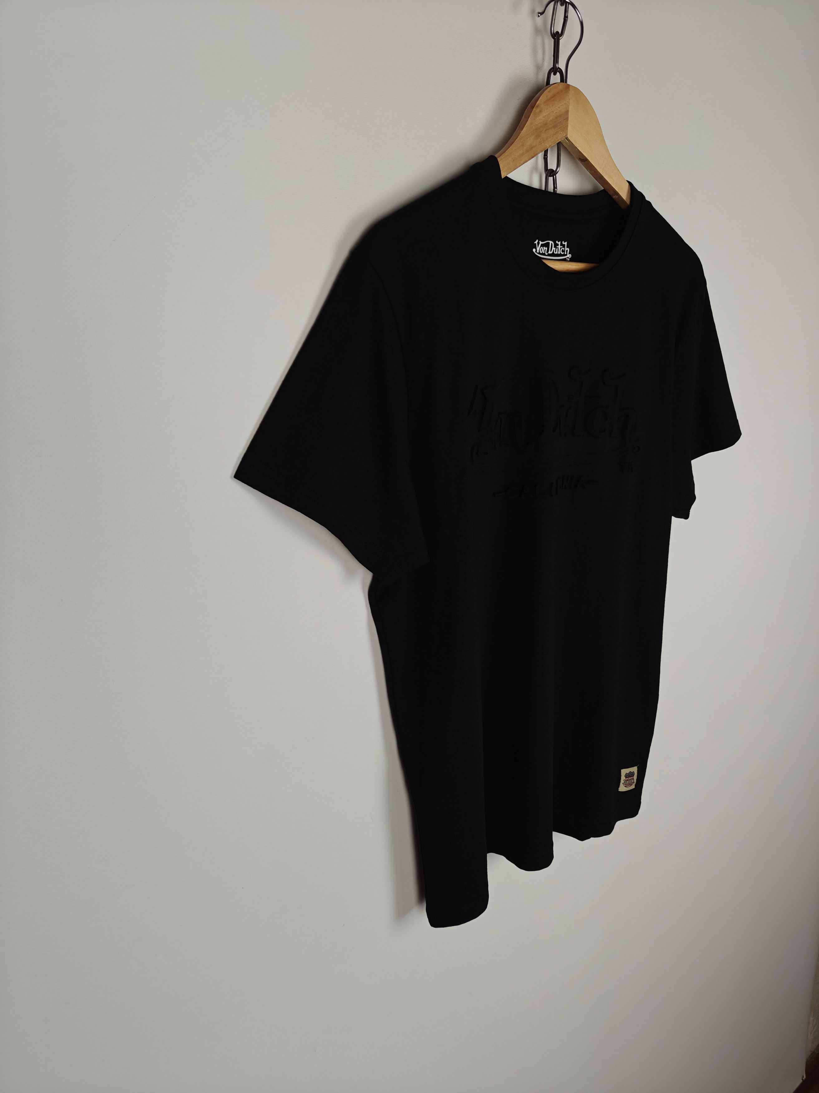 Von Dutch Von Dutch California T-Shirt Crew Center Logo Black M Size US M / EU 48-50 / 2 - 6 Thumbnail