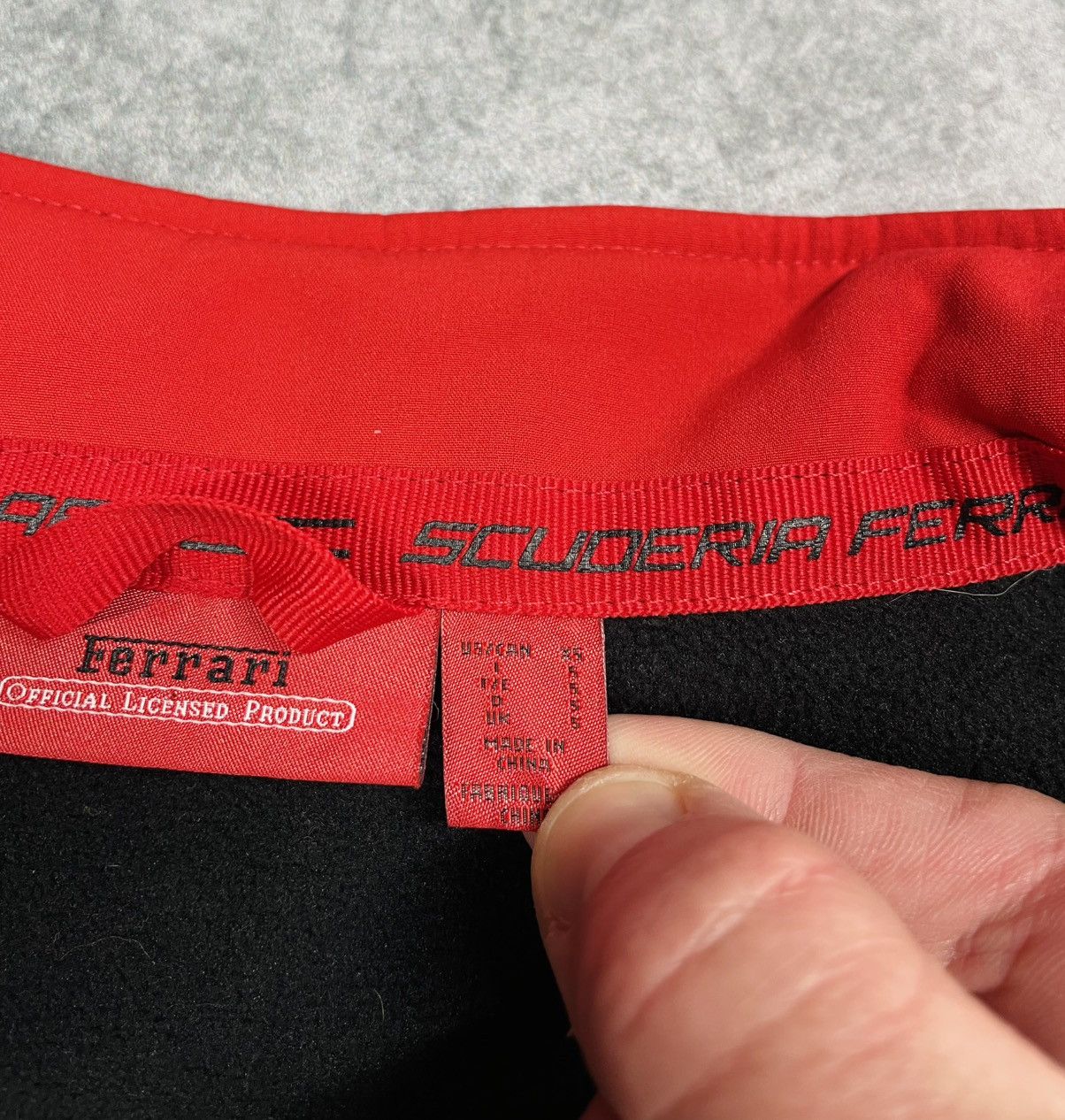 Ferrari Ferrari Scuderia Precisport Red Zip SoftShell Racing Jacket Size S / US 4 / IT 40 - 16 Thumbnail