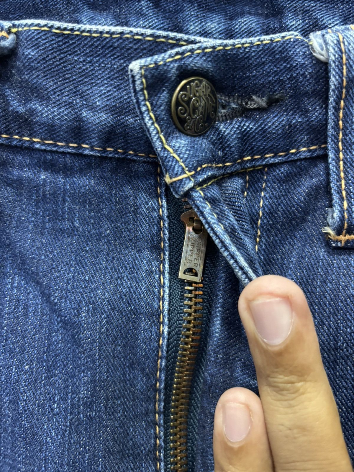 Sugar Cane Sugar Cane Union Star Selvedge Jeans Size US 31 - 7 Thumbnail