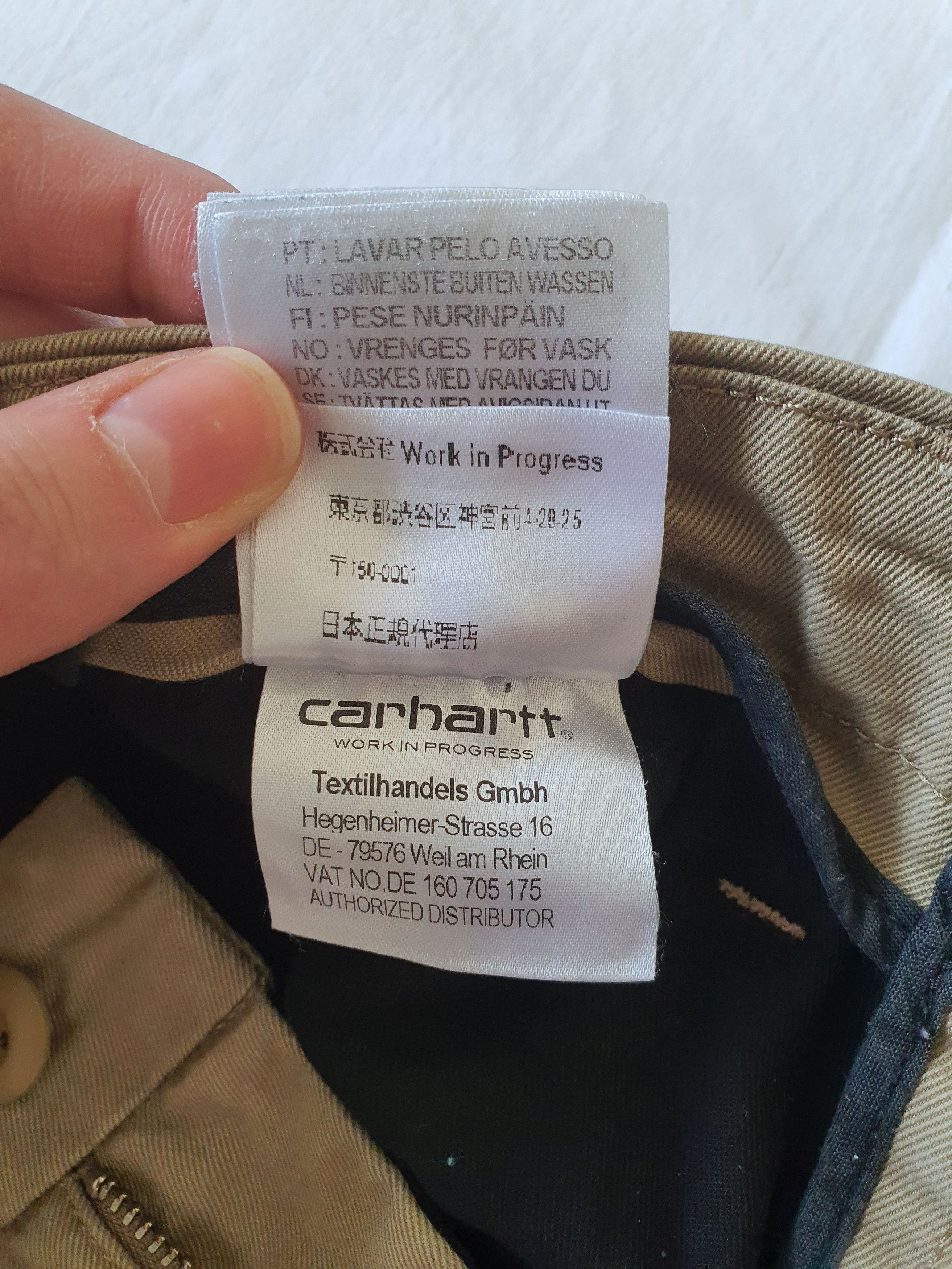 Carhartt × Carhartt Wip Work-In-Progress Chinos Trousers Pants - SID PANT Size US 29 - 8 Thumbnail