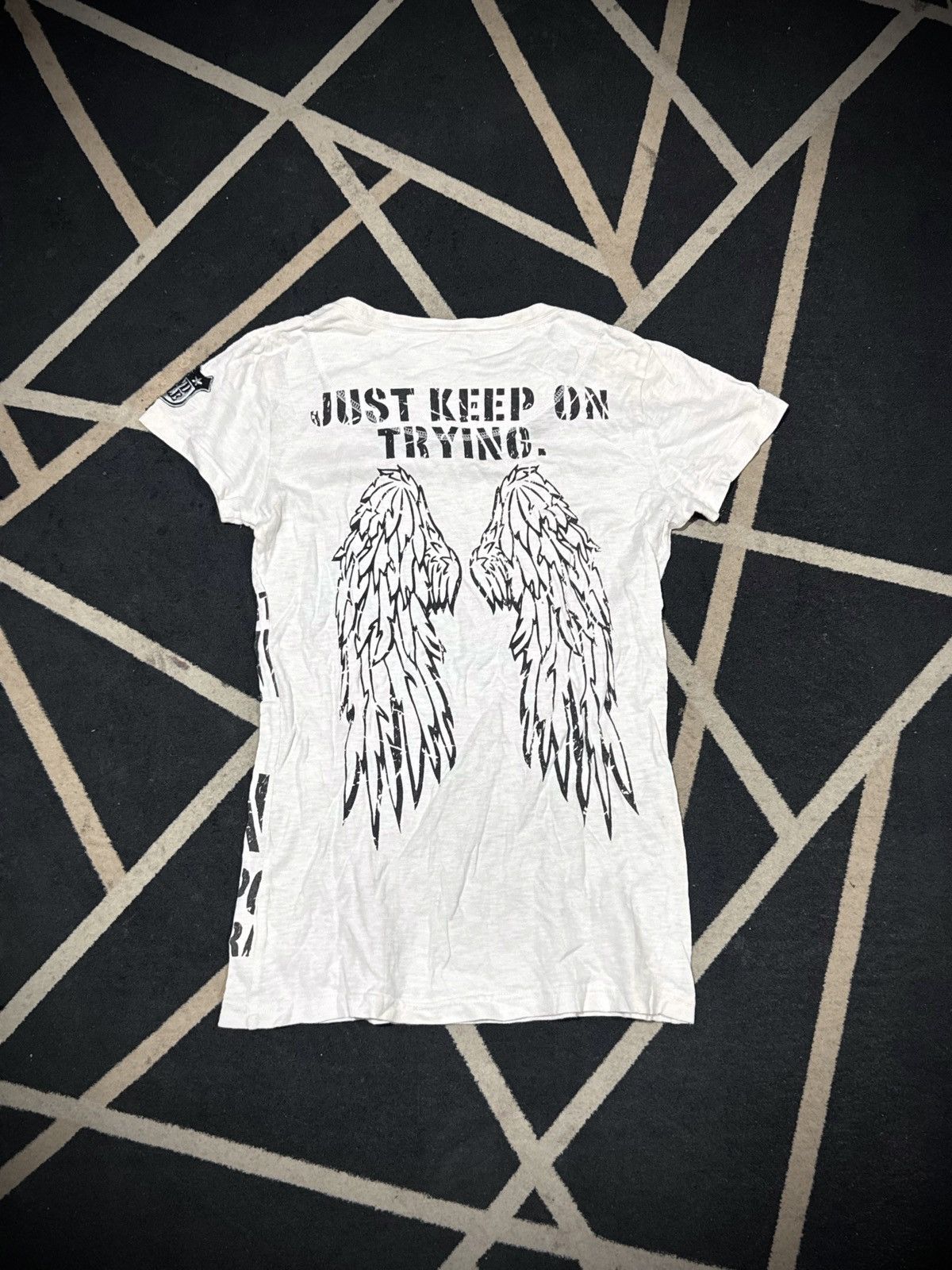 If Six Was Nine Gothic Punk Styled Poem Virgirl Tees Lgb goa styled Size US S / EU 44-46 / 1 - 2 Thumbnail