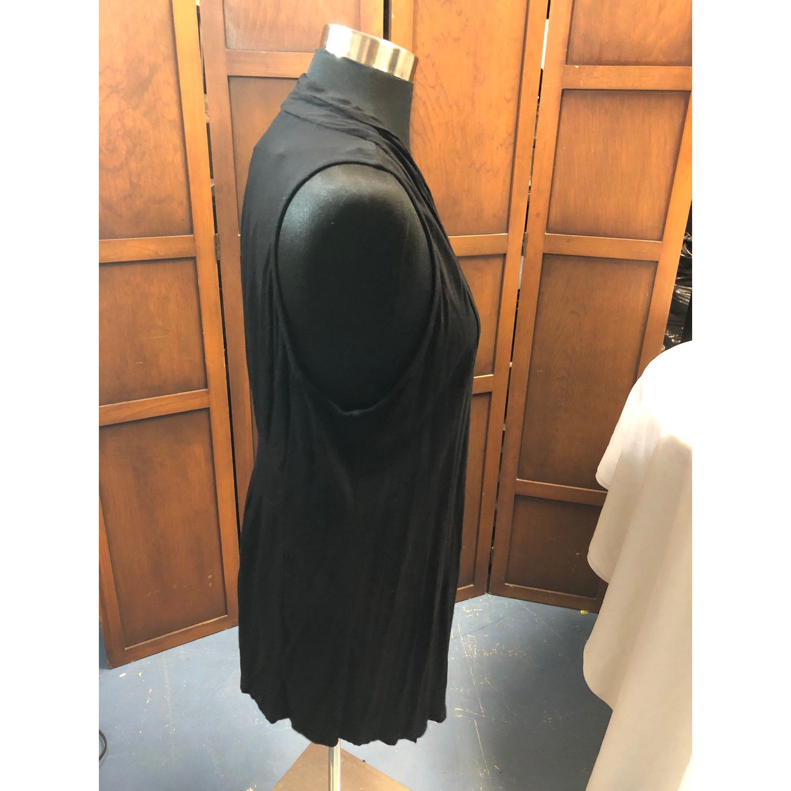 Apt. 9 Women's Apt 9 Black Sleeveless Cover Up Size M / US 6-8 / IT 42-44 - 4 Thumbnail