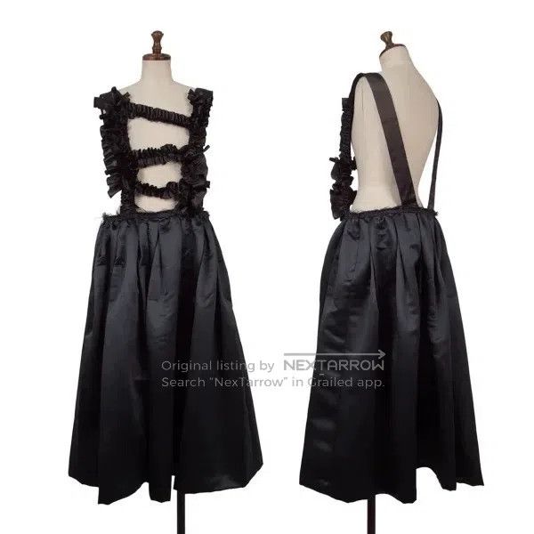 Comme des Garcons Comme Des Garcons Black vintage design vest skirt Size S / US 4 / IT 40 - 1 Thumbnail