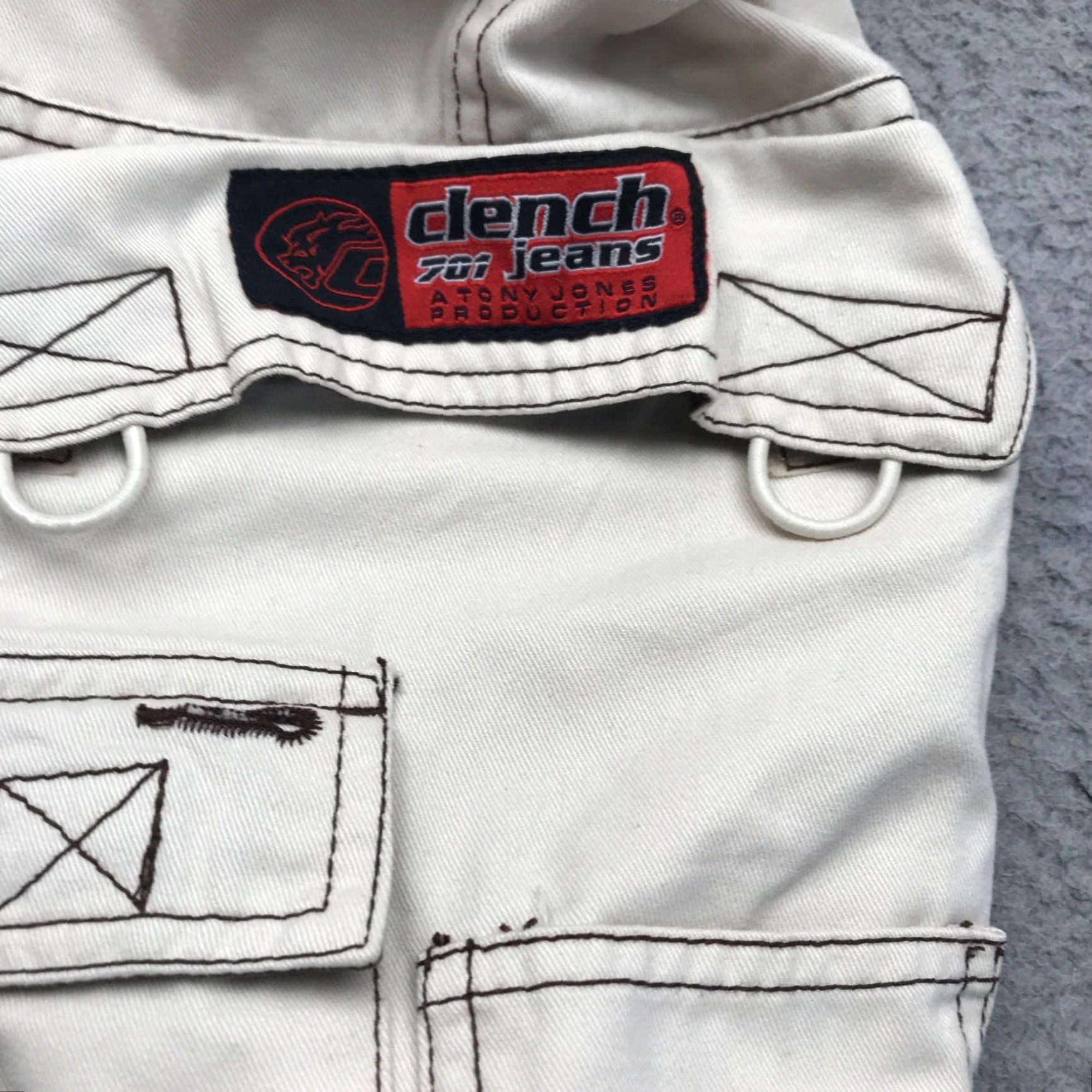 Vintage VINTAGE Clench Cargo Pants Jeans Mens 32x30 Twill Brown Beige Wide-Leg Convertible Baggy Casual Size US 32 / EU 48 - 7 Thumbnail