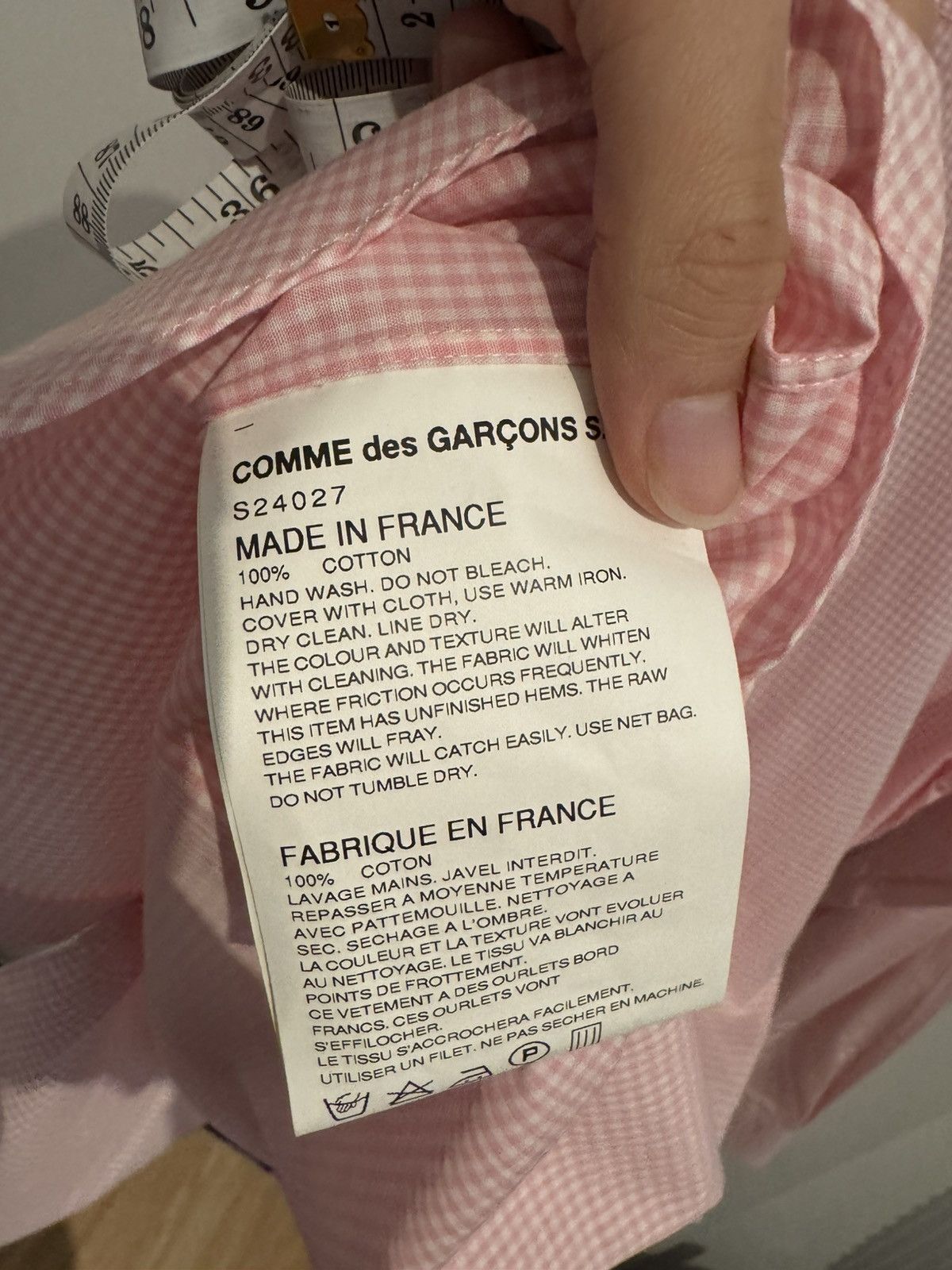 Comme des Garcons Comme des Garcons SS16 Snowy Mountain Shirt Size US S / EU 44-46 / 1 - 4 Thumbnail