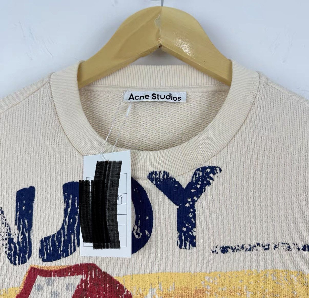 Acne Studios Acne Studios Vintage Printed Sweatshirt J42 Size US XXS / EU 40 - 3 Thumbnail