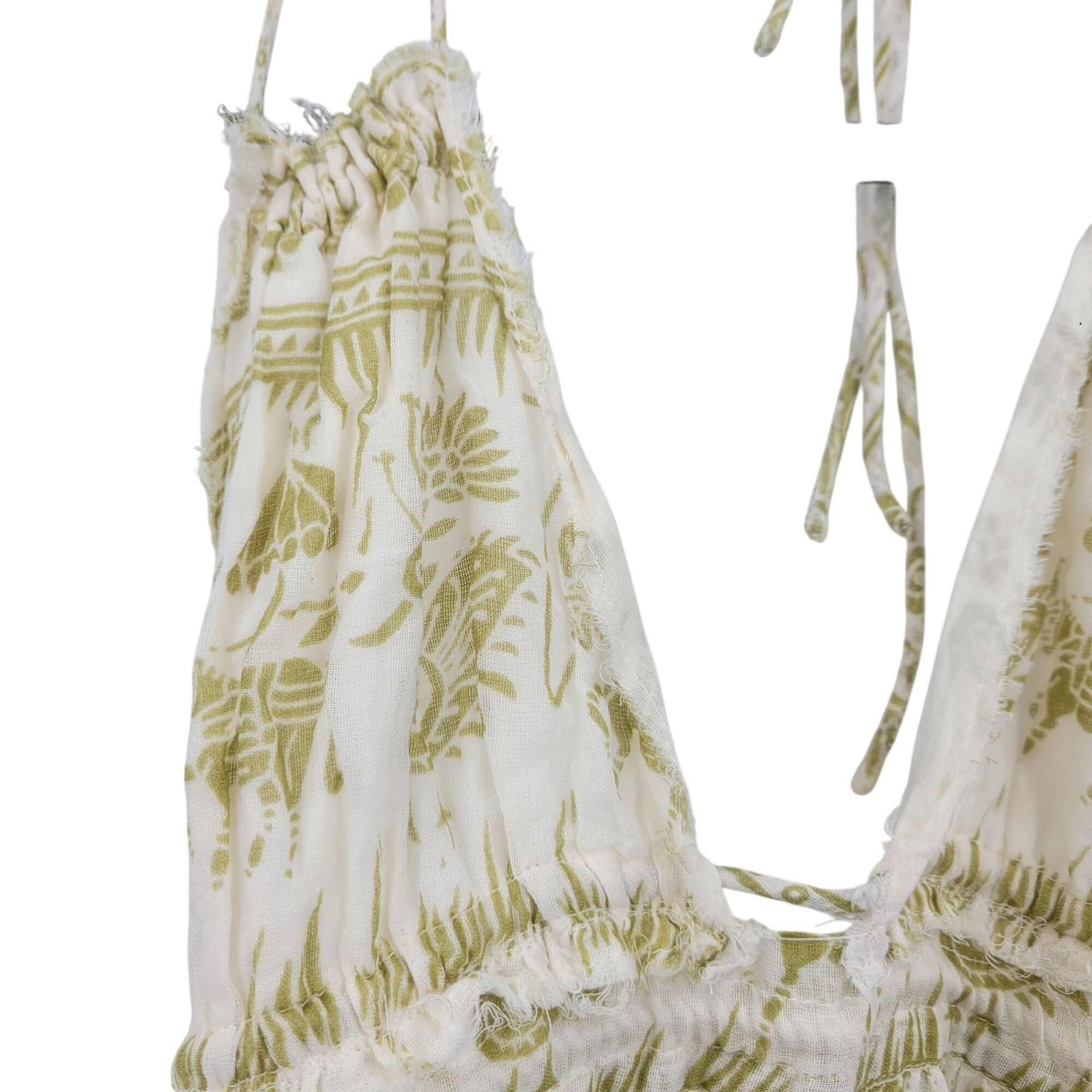 Free People Free People Womens Boho Maxi Dress Halter Open Back Tiered S Size XS / US 0-2 / IT 36-38 - 7 Thumbnail