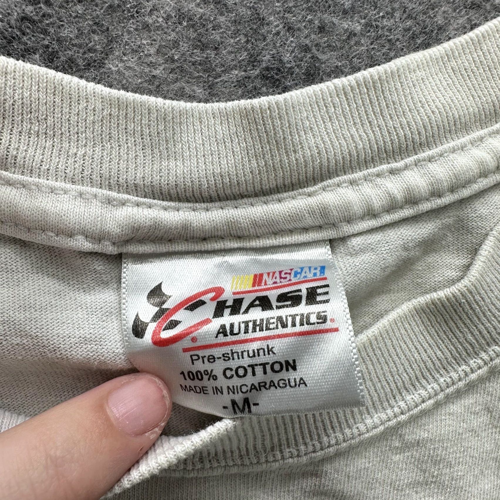 Chase Authentics Ryan Newman 39 NASCAR Shirt Mens Medium White Chase Authentics Race Car Tee Size US M / EU 48-50 / 2 - 4 Thumbnail
