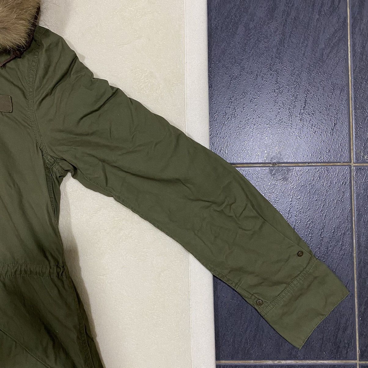GOA Vintage Japanese Brand G.O.A. Fur Military Parka Jacket Size US S / EU 44-46 / 1 - 5 Thumbnail