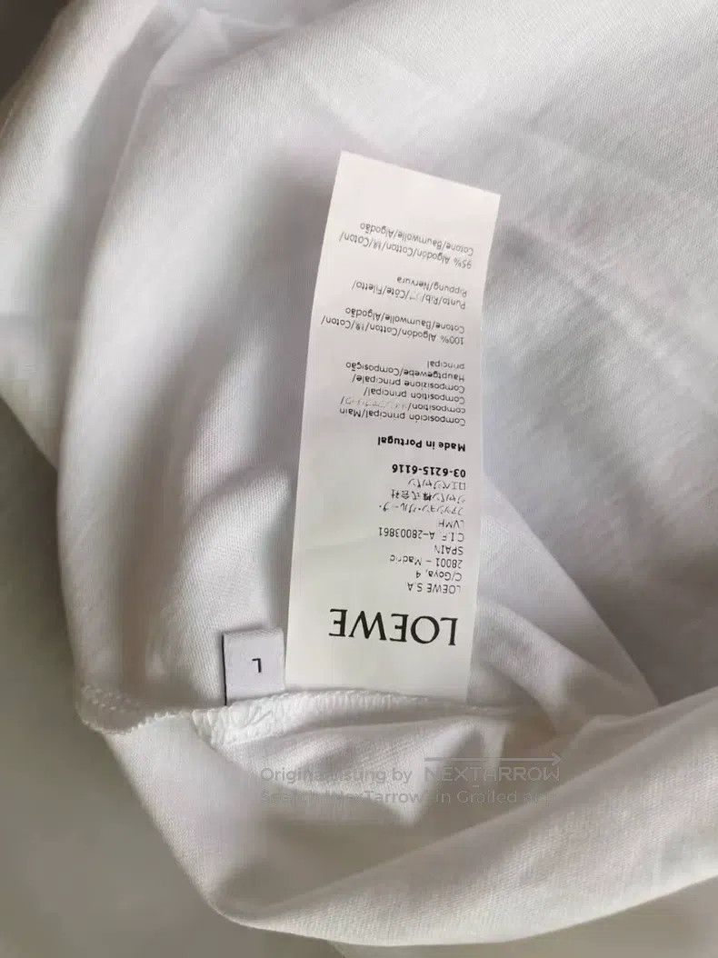 Loewe Loewe White Long Sleeve T-Shirt Size L / US 10 / IT 46 - 4 Thumbnail