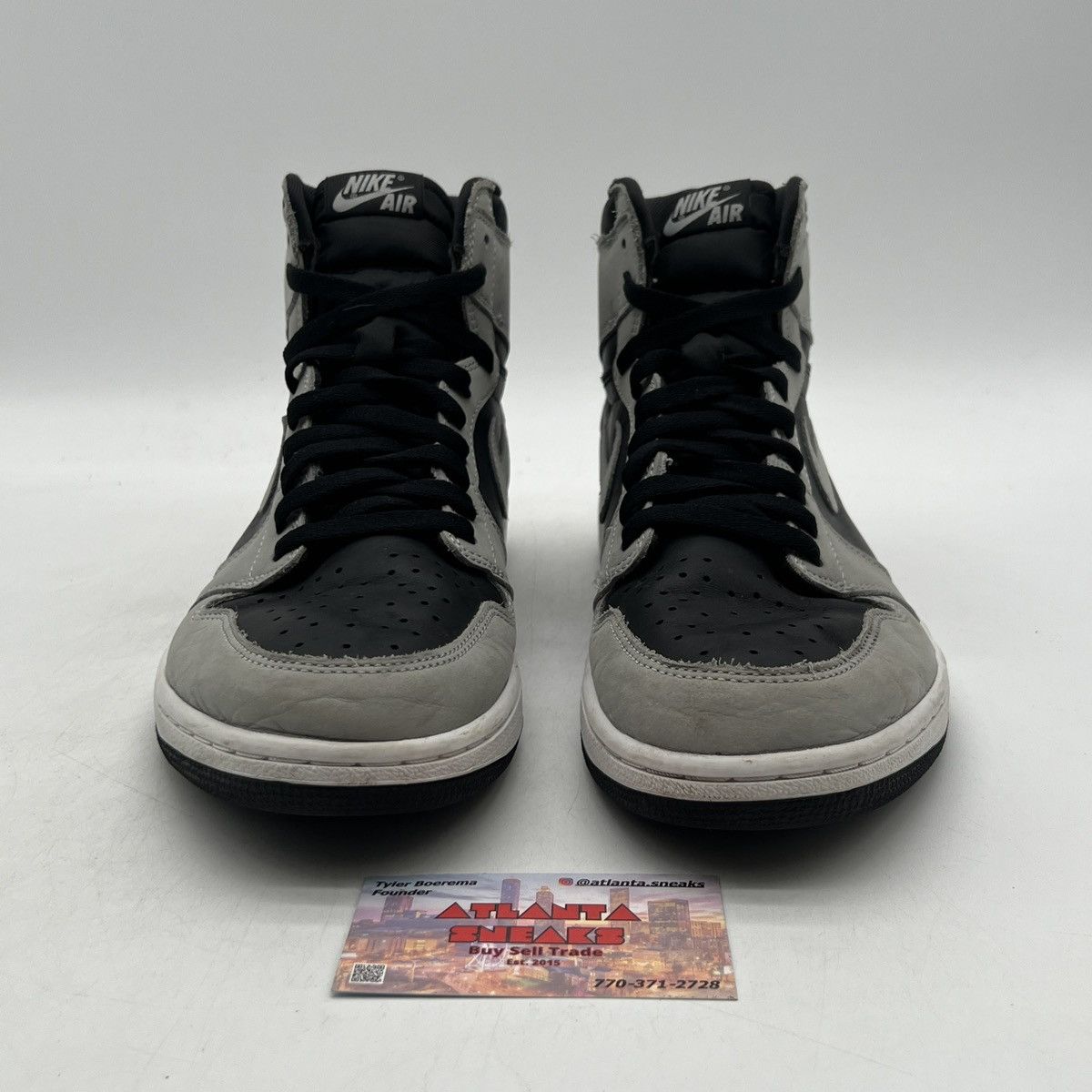 Nike Air Jordan 1 high Shadow 2.0 Size US 12 / EU 45 - 2 Thumbnail