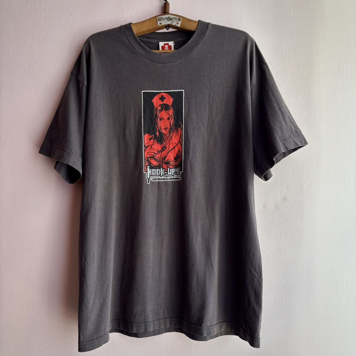 Ultra Rare Vintage 90’s Hook-Ups Nurse Girl Rachel T-Shirt